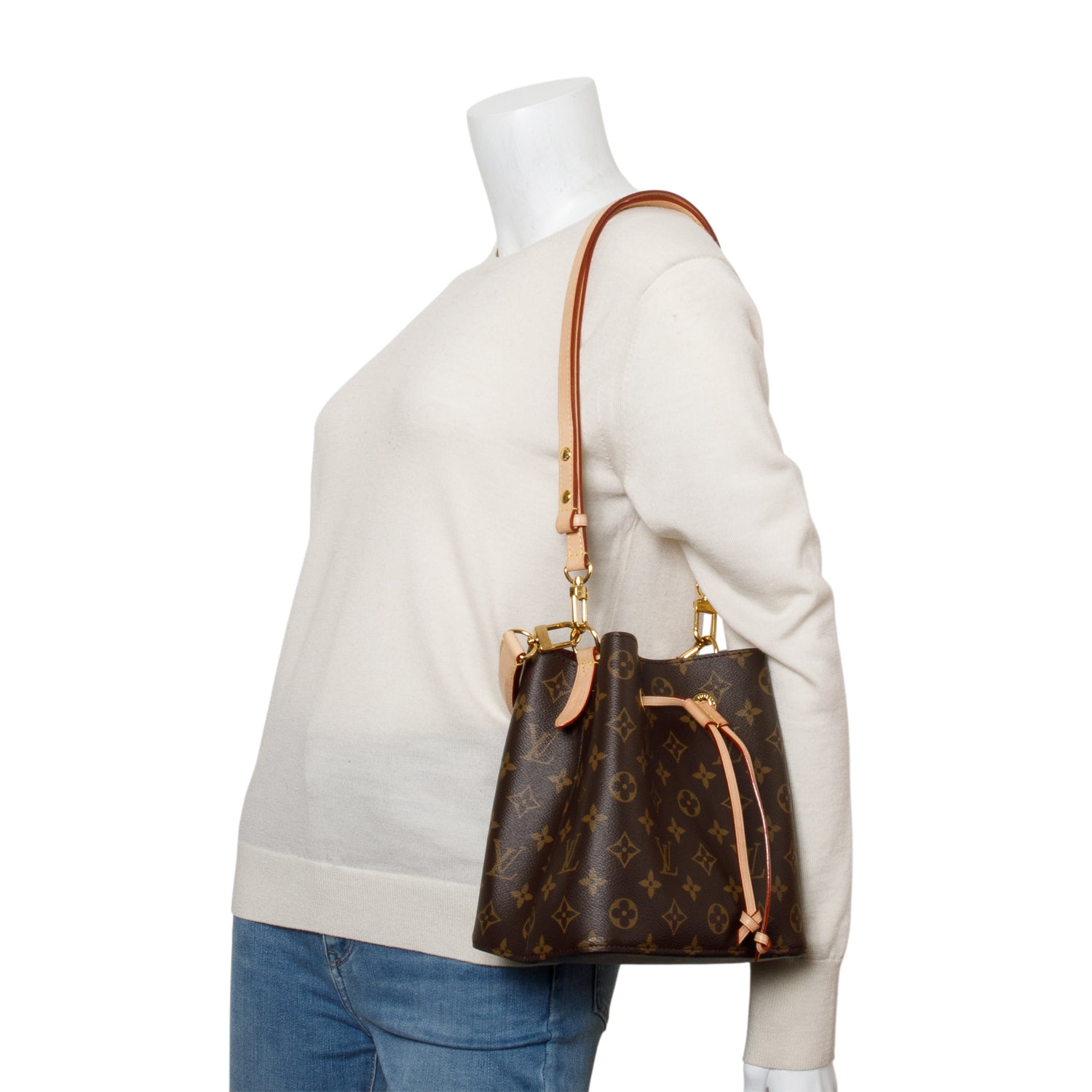 Louis Vuitton 2023 Monogram Neonoe BB w/ Box, Receipt & Straps