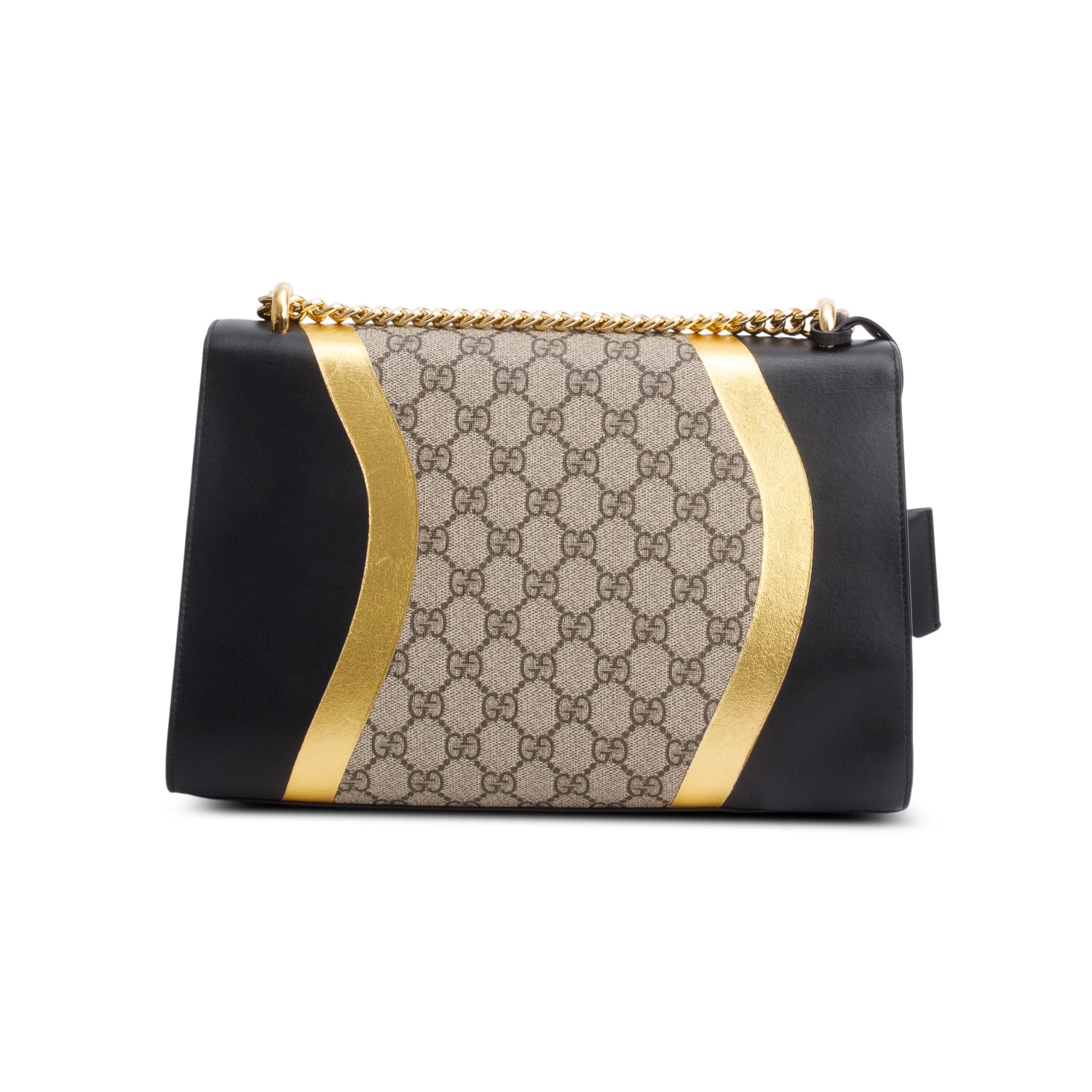 Gucci GG Supreme Monogram Medium Padlock Shoulder Bag