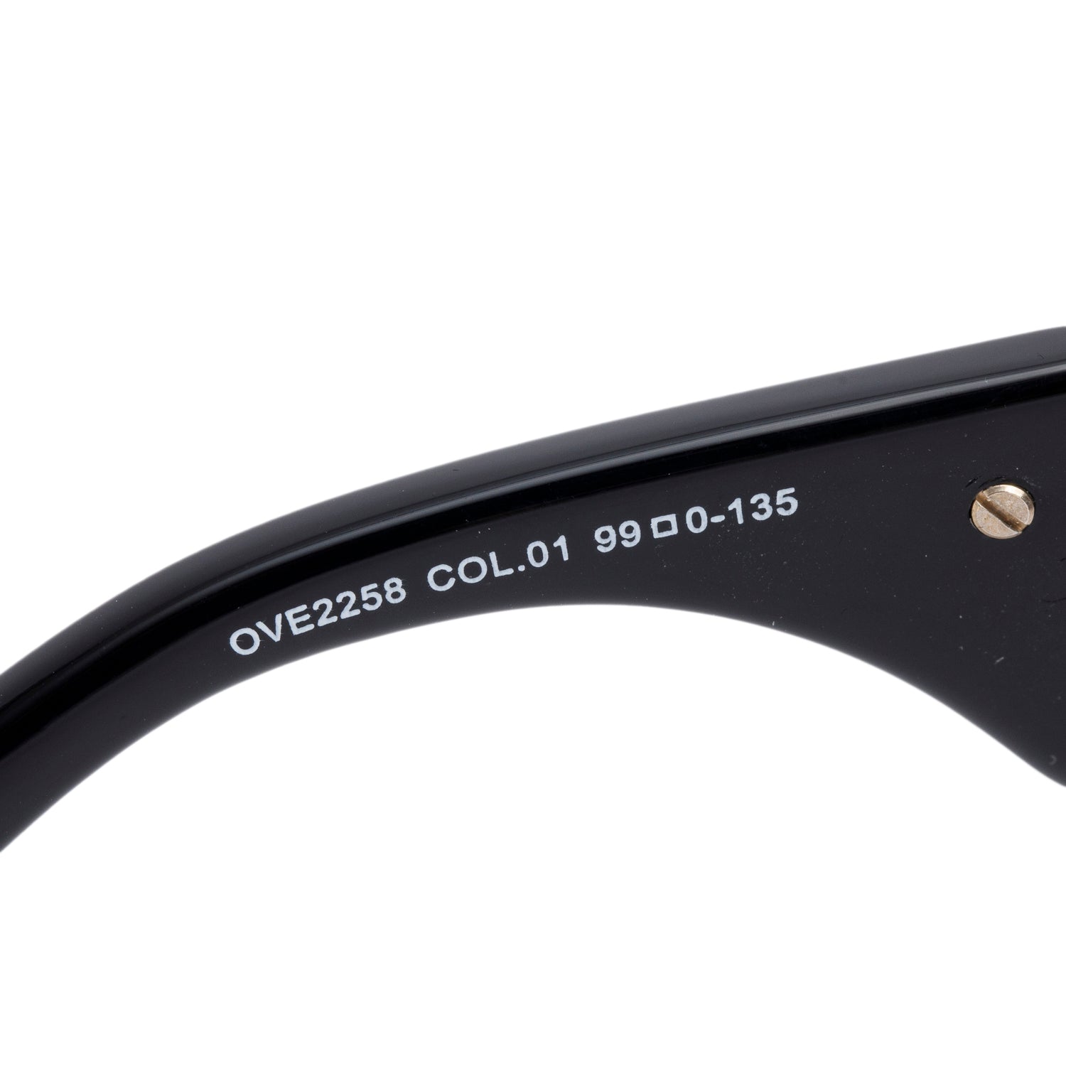 Versace OVE2258 Black Medusa Shield Sunglasses w/ Case