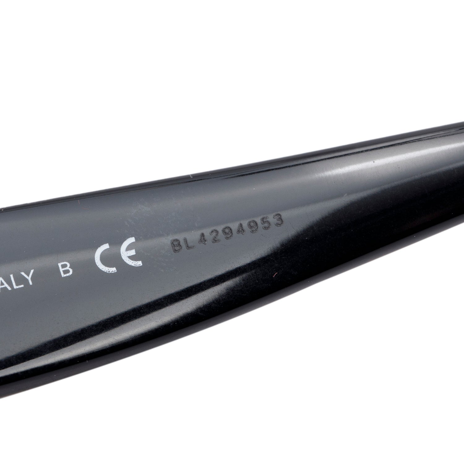 Valentino VA4080 Black Acetate VLogo Rectangle Sunglasses w/ Case