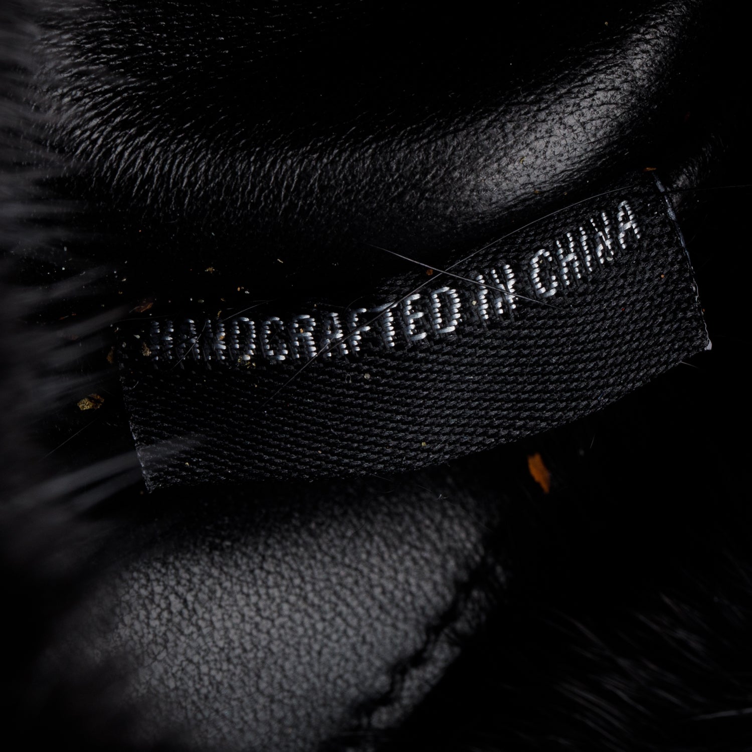 Alexander Wang Black Fur Micro Mini Ceo Bag