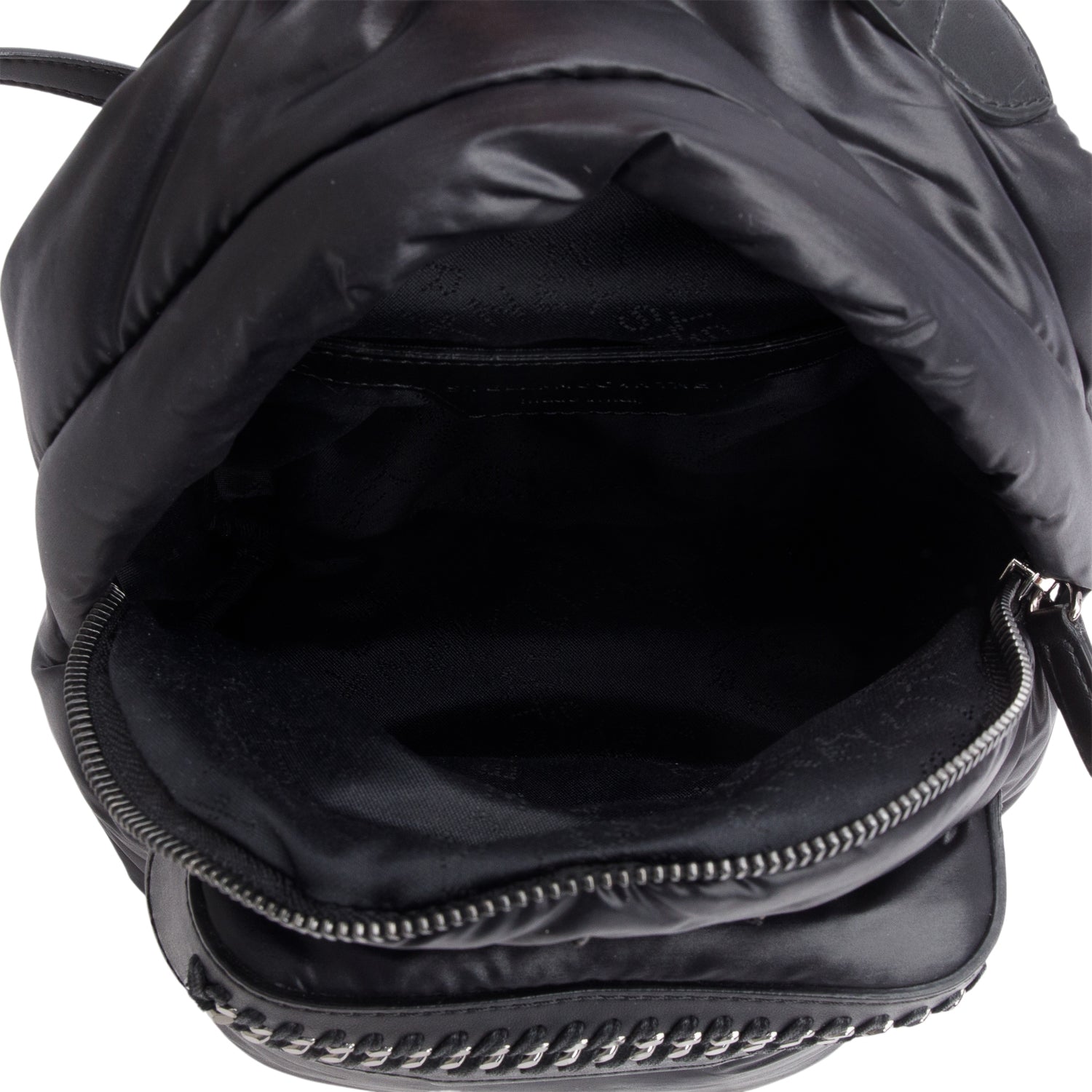 Stella McCartney Black Polyamide Falabella Go Star Backpack