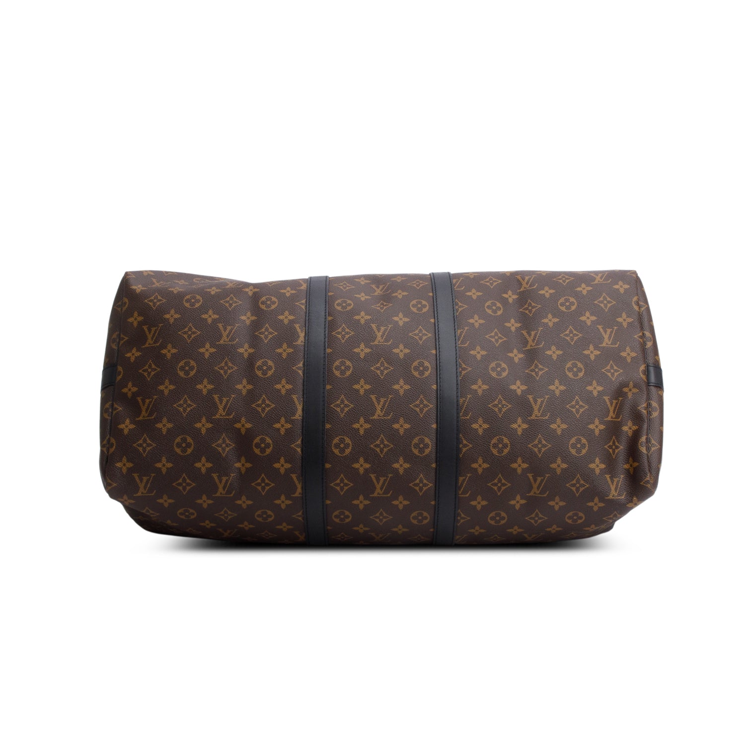 Louis Vuitton Monogram Macassar Keepall Bandouliere 55 w/ Strap