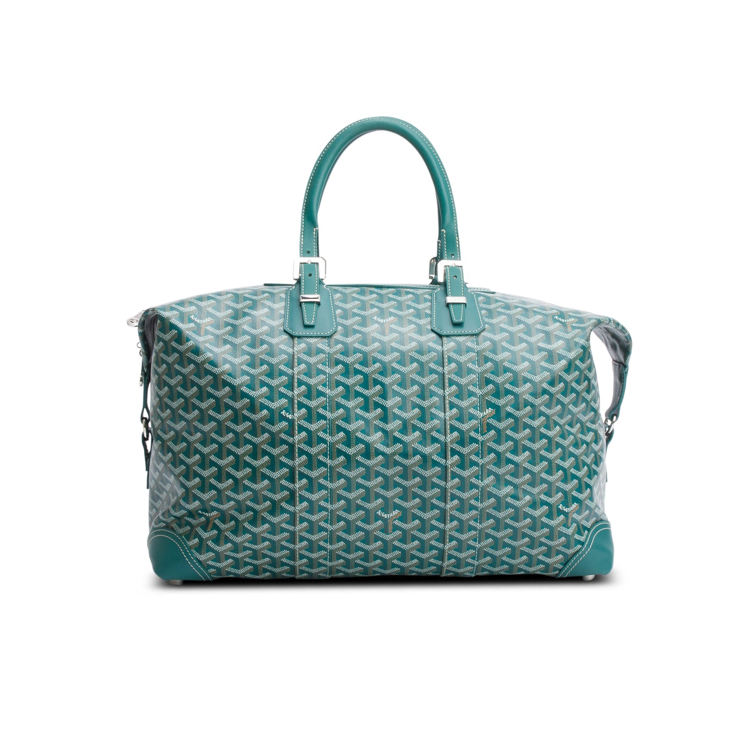 Goyard 2023 Green Monogram Canvas Boeing 45 Duffle Bag