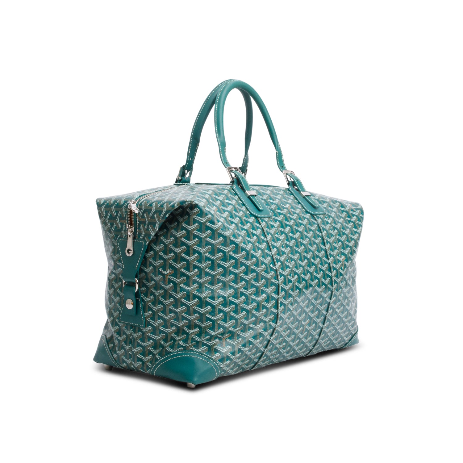 Goyard 2023 Green Monogram Canvas Boeing 45 Duffle Bag