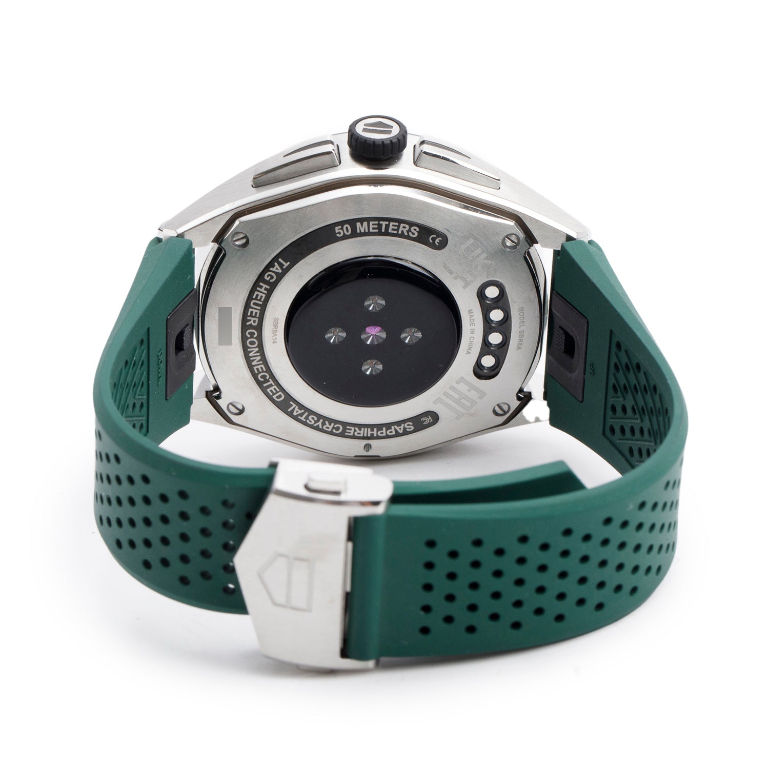 Tag Heuer 2024 Stainless Steel Connected Calibre E4 45 MM Digital Smart Watch SBR8A  w/ Box, Papers, Extra Strap & Charger