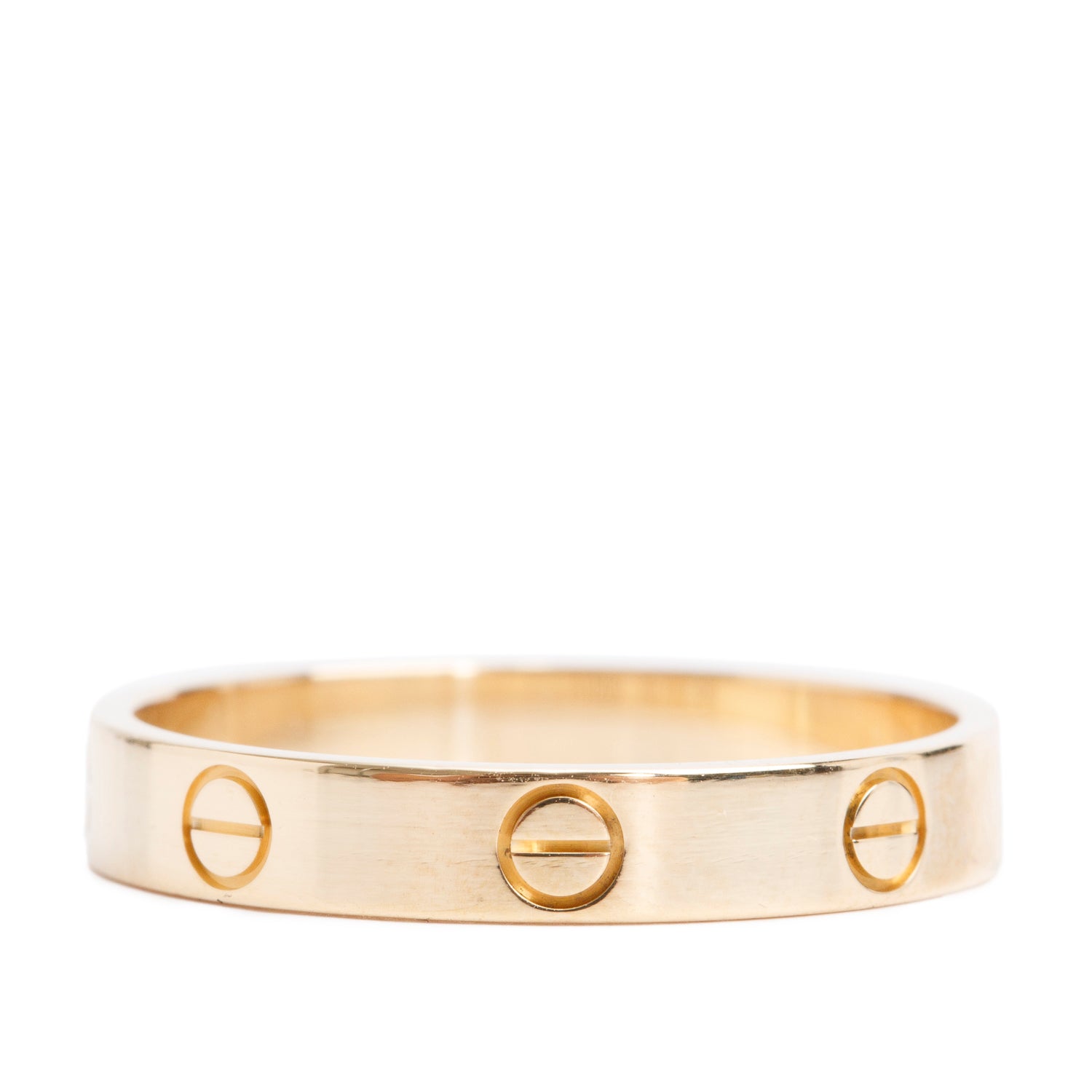 Cartier 18k Yellow Gold 3.6 mm Love Wedding Band Ring, Size 61 9.5 w/ Box & Certificate