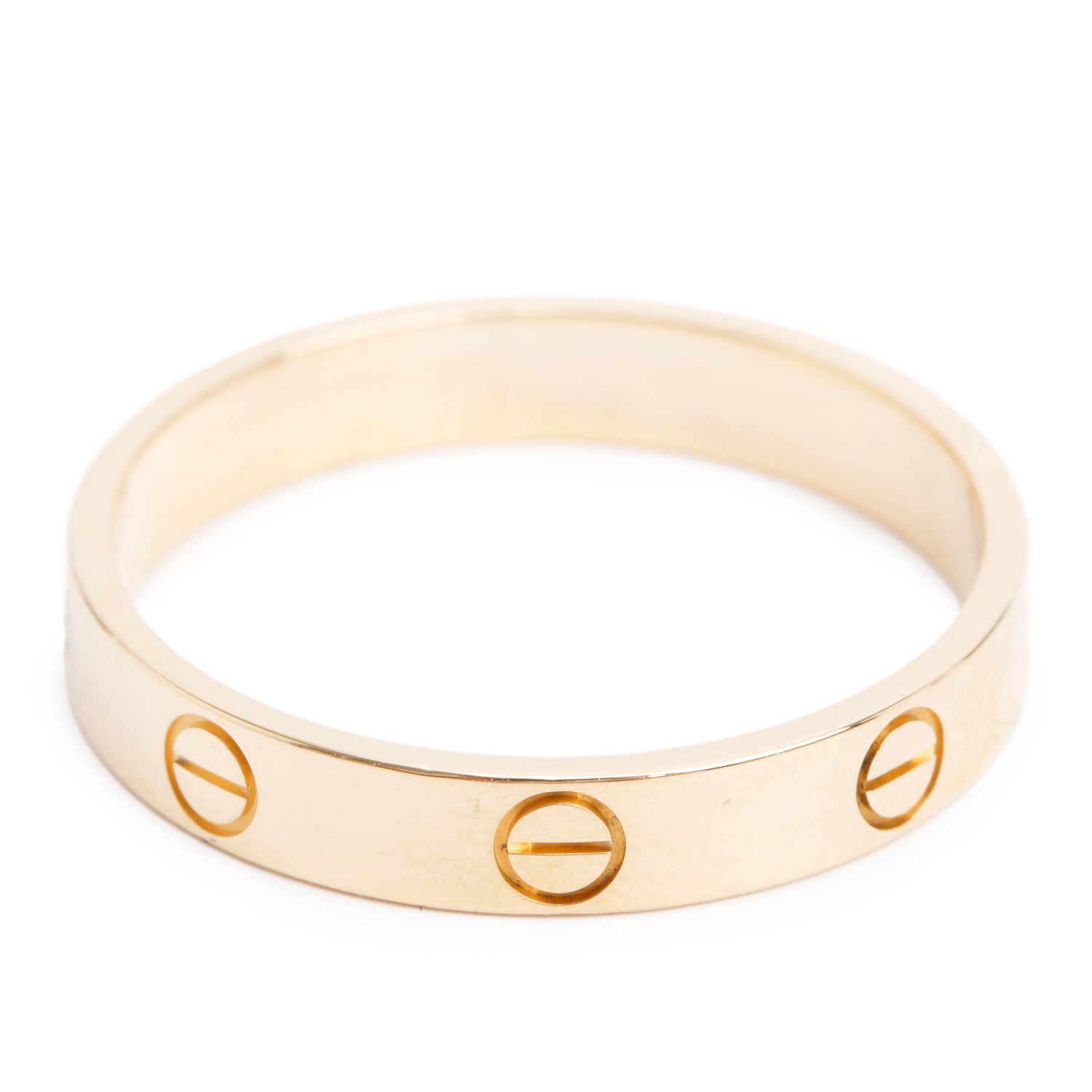 Cartier 18k Yellow Gold 3.6 mm Love Wedding Band Ring, Size 61 9.5 w/ Box & Certificate