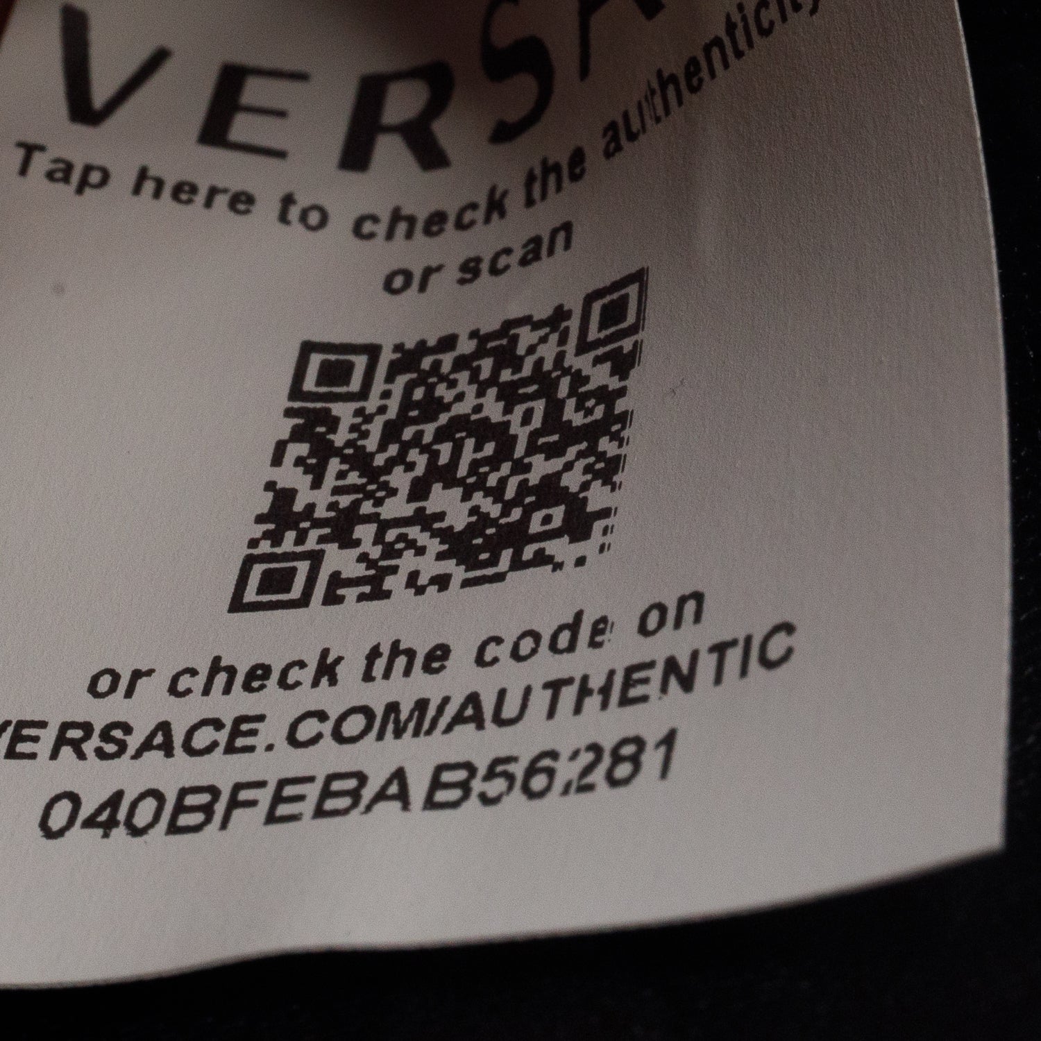 Versace Black Calfskin Leather Virtus Camera Bag