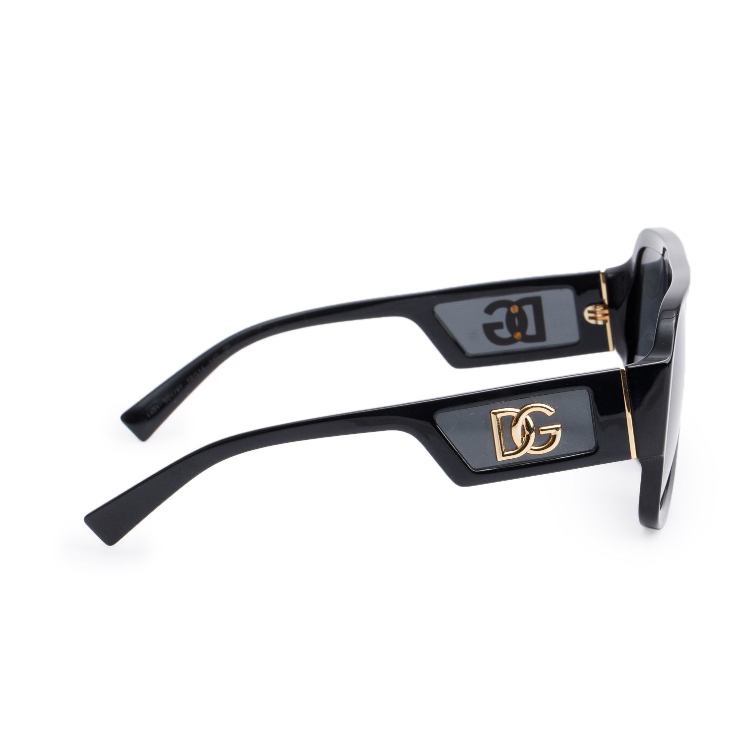 Dolce & Gabbana DG4401 Black Acetate Square Sunglasses w/ Box