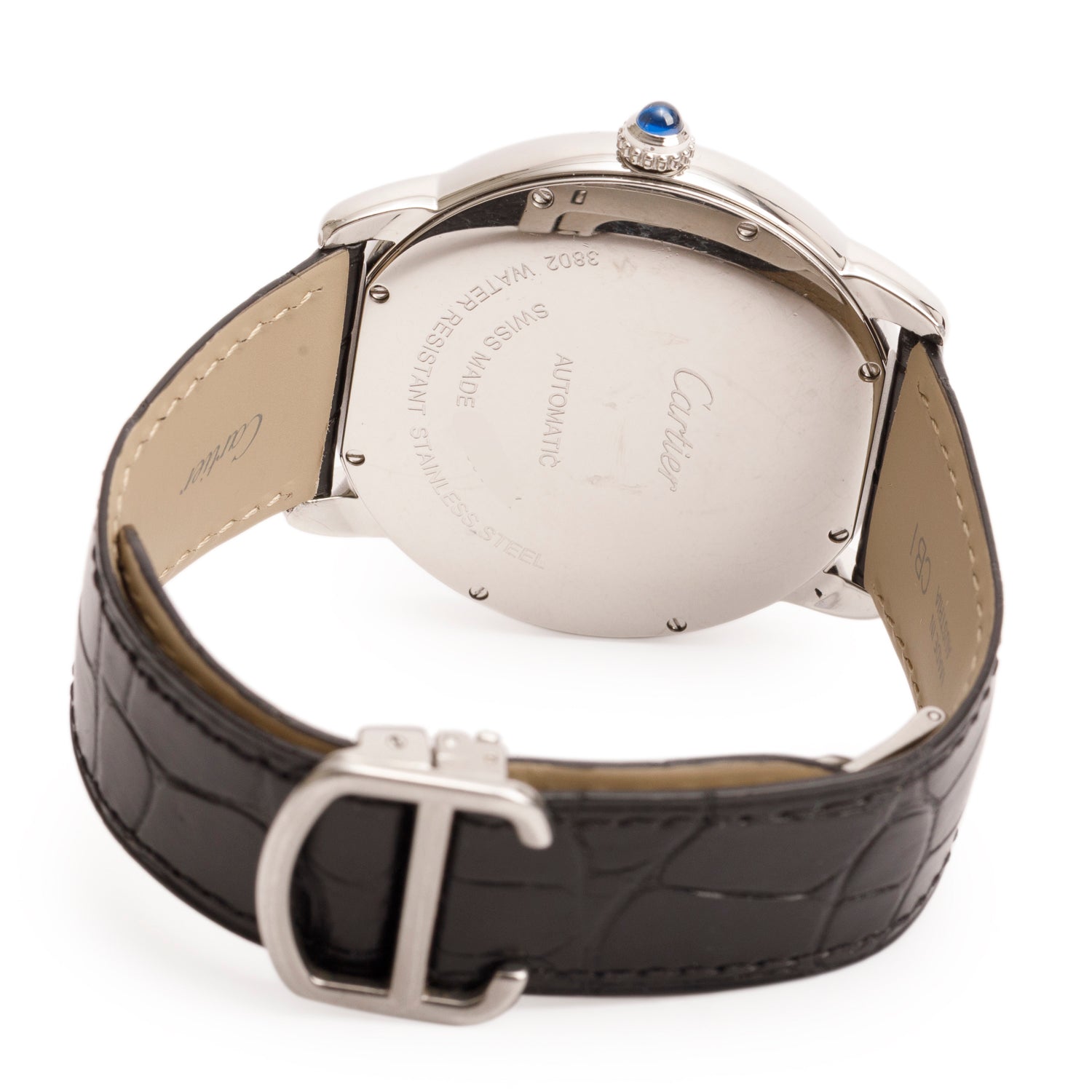 Cartier Stainless Steel Ronde Solo XL 42 MM Automatic Watch 3802