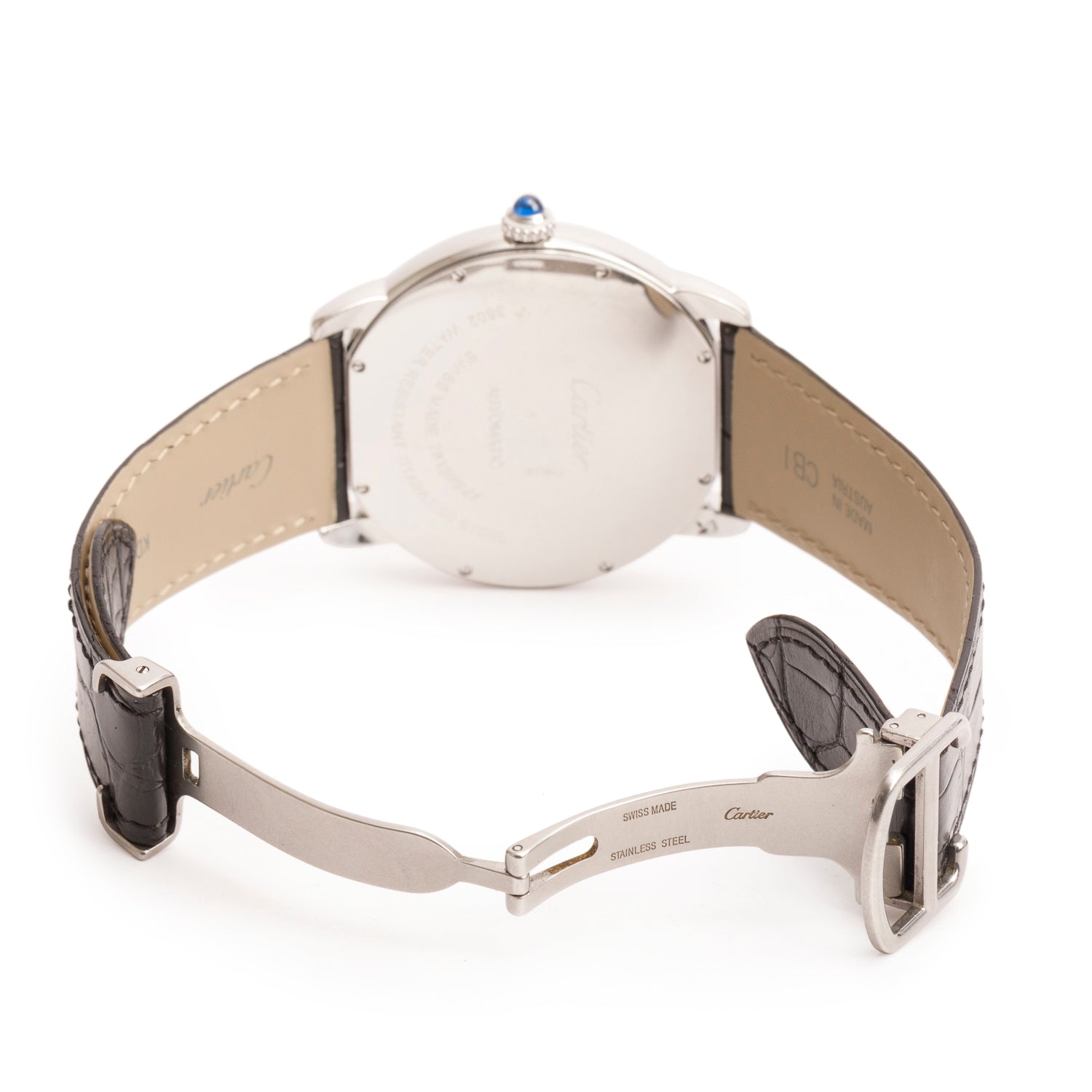 Cartier Stainless Steel Ronde Solo XL 42 MM Automatic Watch 3802