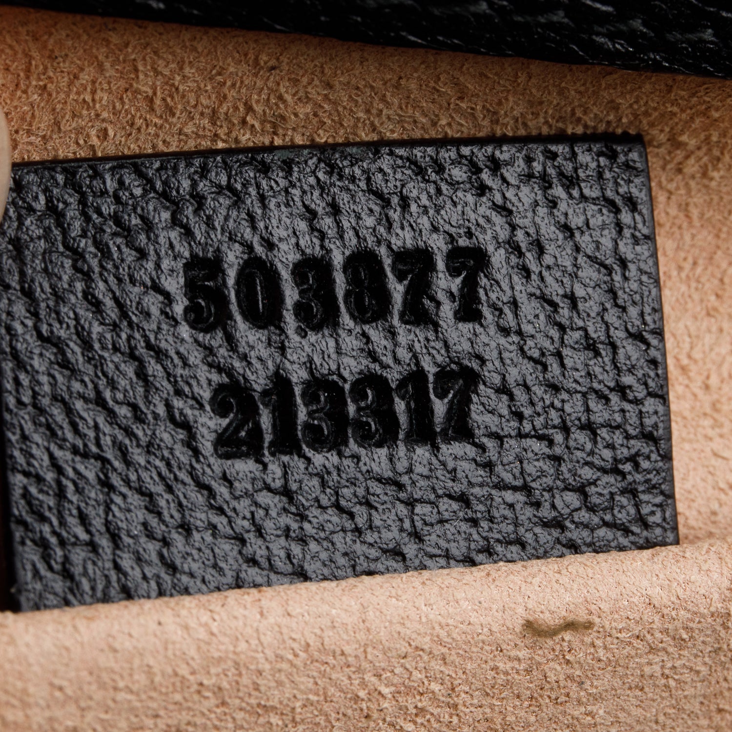 Gucci Black Textured Calfskin Web Medium Ophidia Chain Shoulder Bag