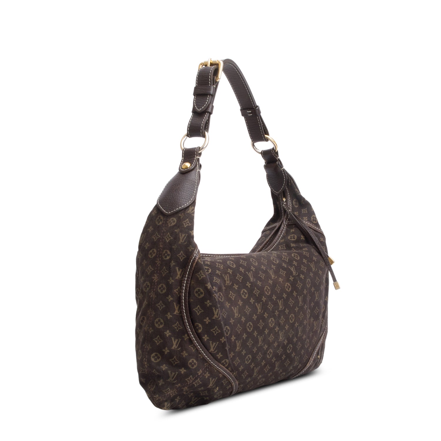 Louis Vuitton Brown Monogram Mini Lin Manon MM