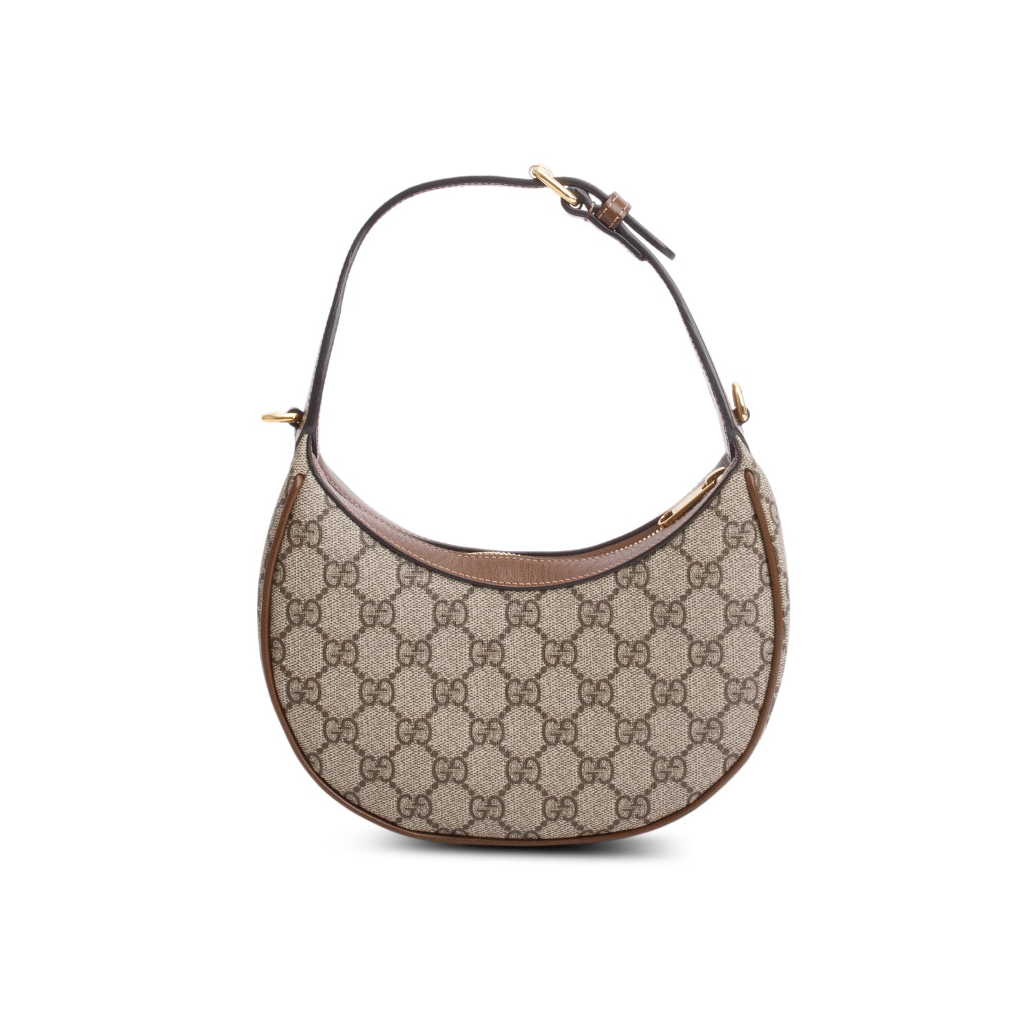 Gucci GG Supreme Interlocking G Half-Moon Shaped Mini Bag
