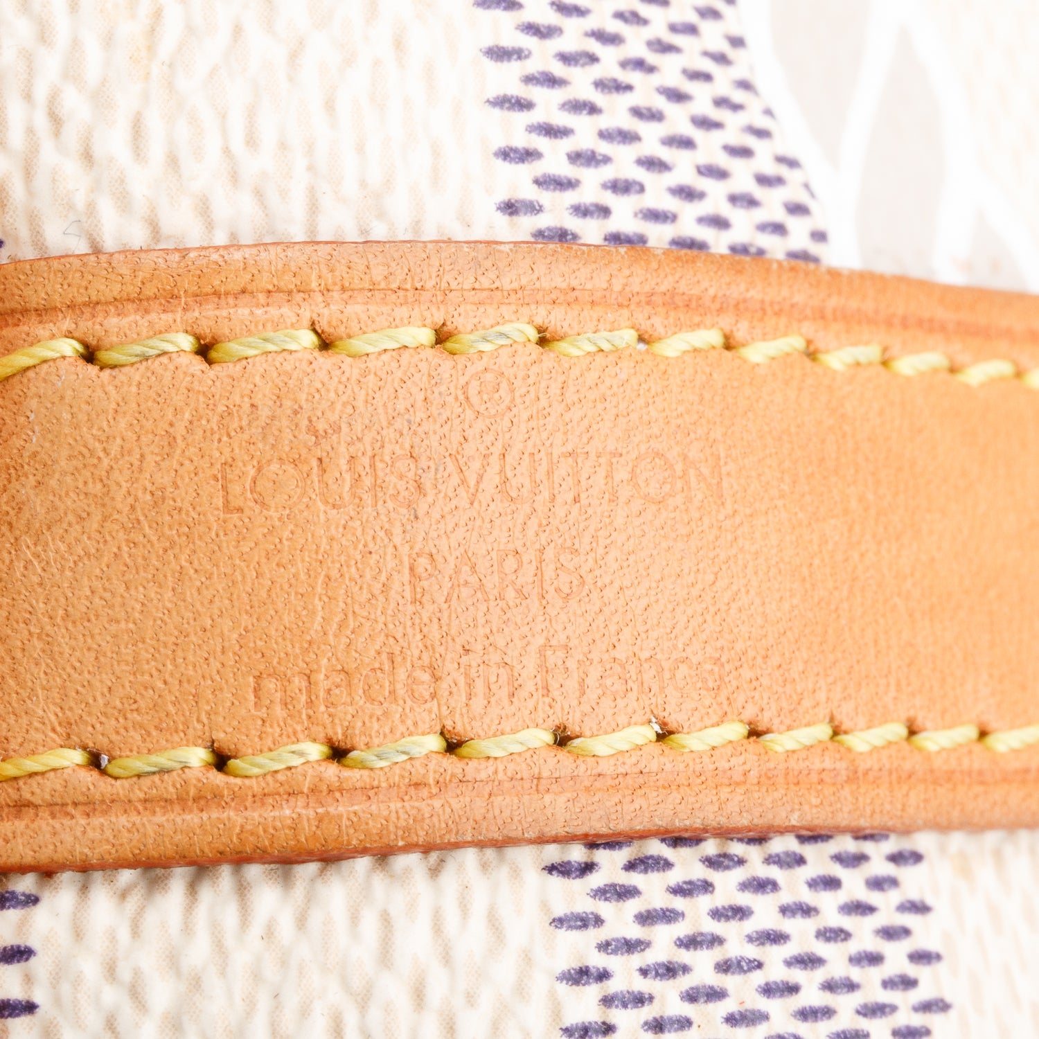 Louis Vuitton Nautical Damier Azur Speedy Bandouliere 25 w/ Strap