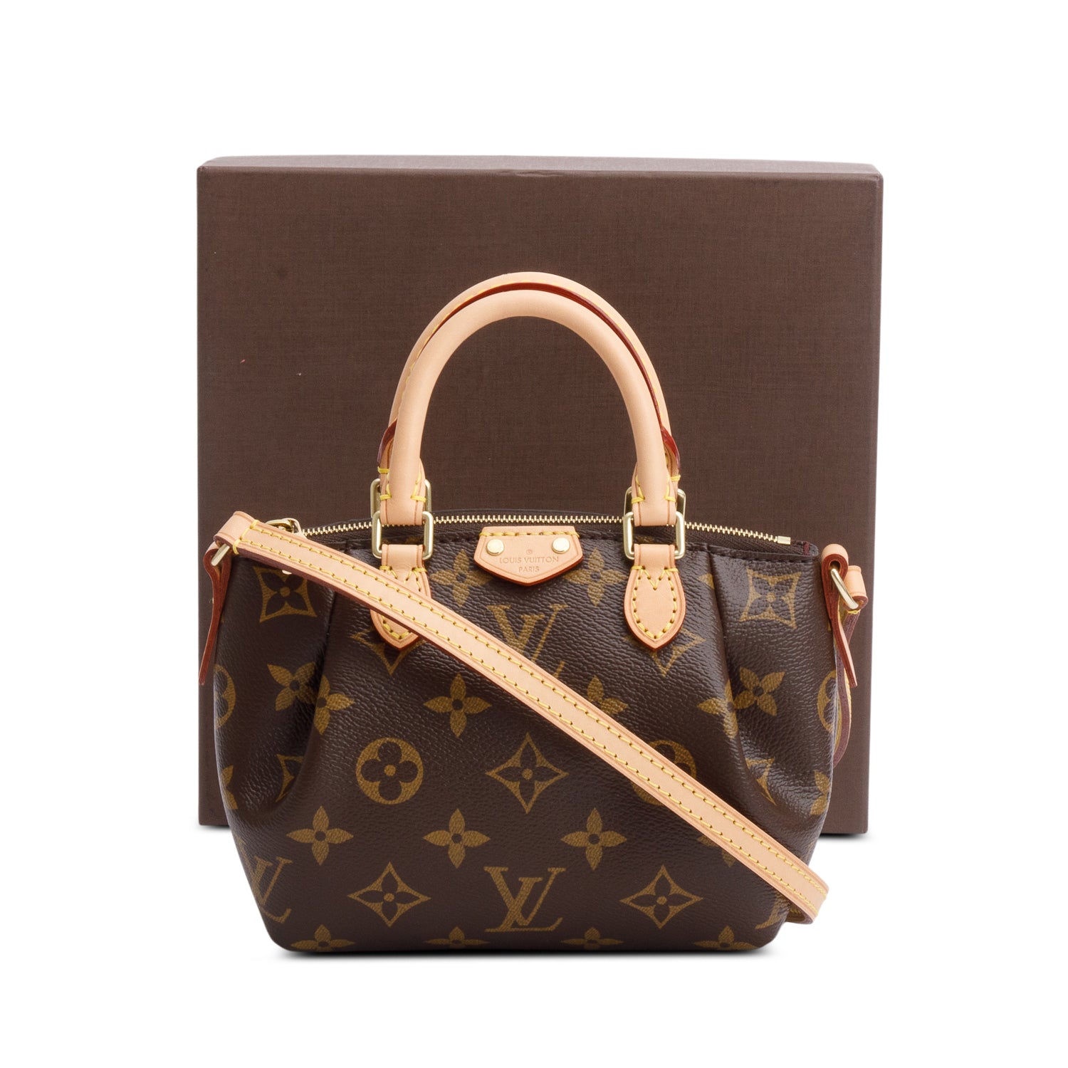Louis Vuitton Monogram Nano Turenne Bag w/ Box & Receipt