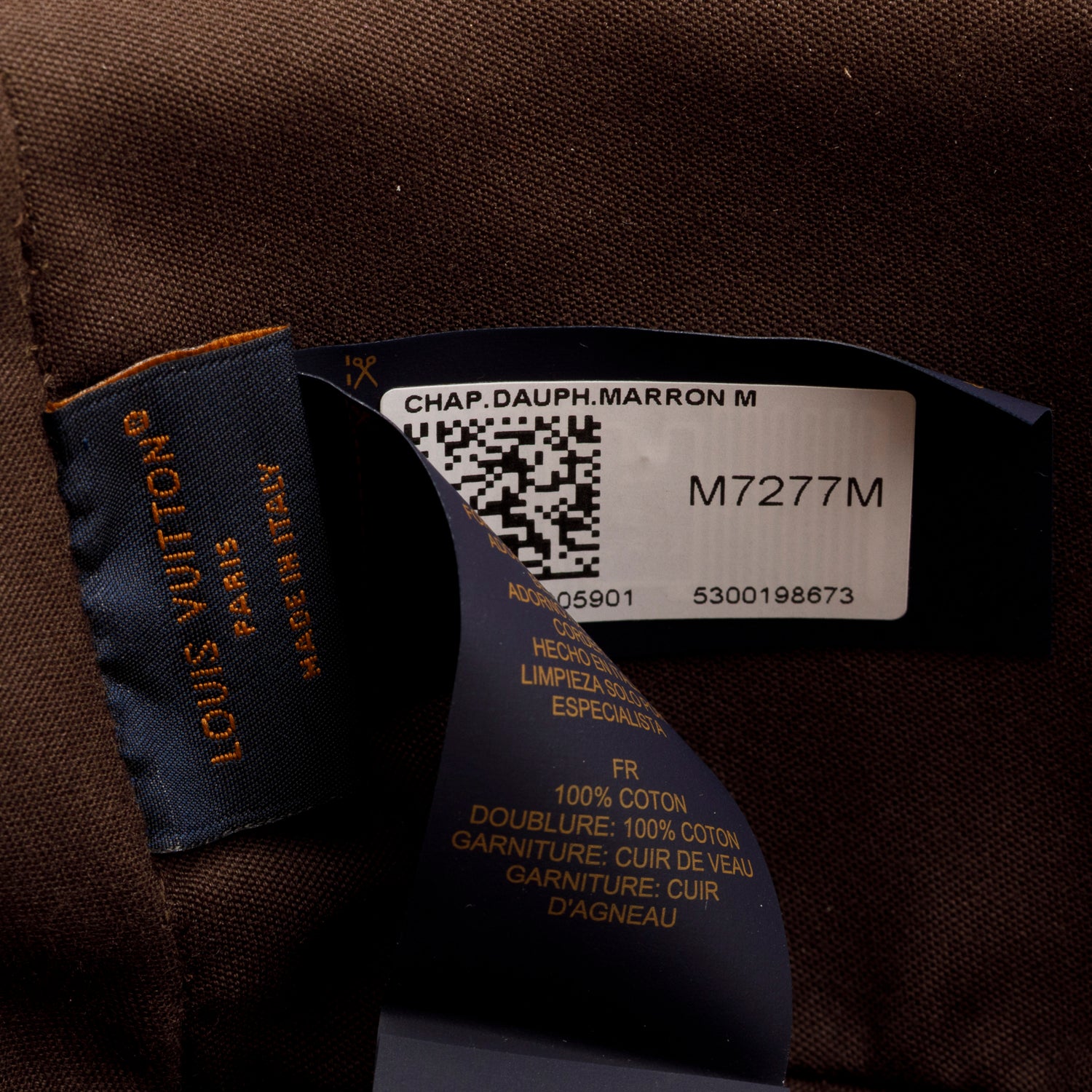 Louis Vuitton Monogram & Monogram Reverse Dauphine Bucket Hat w/ Box