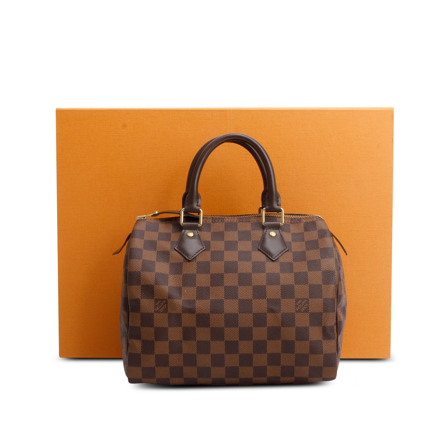 Louis Vuitton Damier Ebene Speedy 25 w/ Box & Receipt