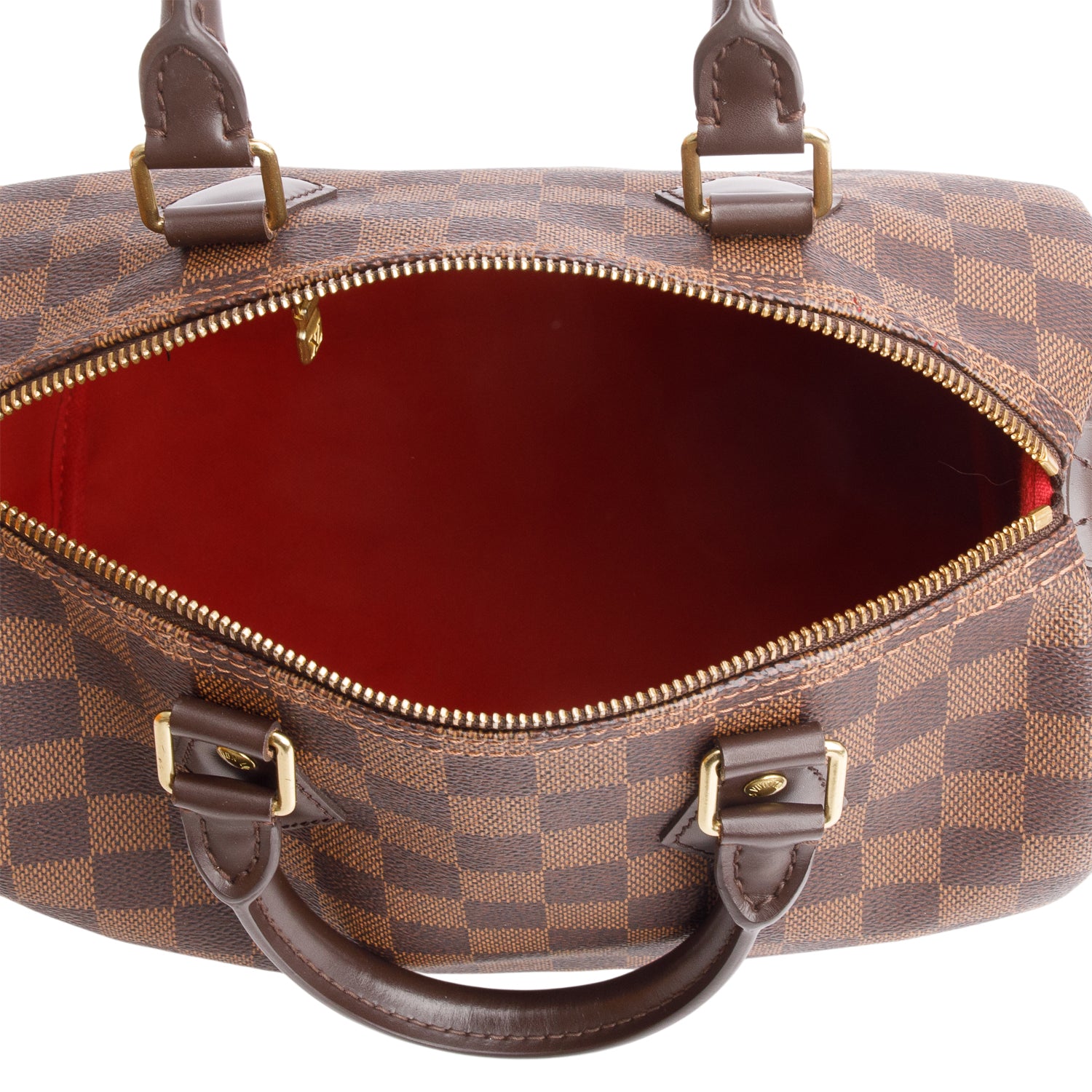 Louis Vuitton Damier Ebene Speedy 25 w/ Box & Receipt