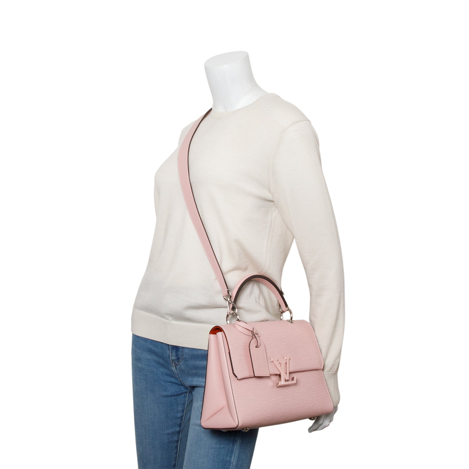 Louis Vuitton Pink Epi Leather Grenelle PM w/ Box & Strap