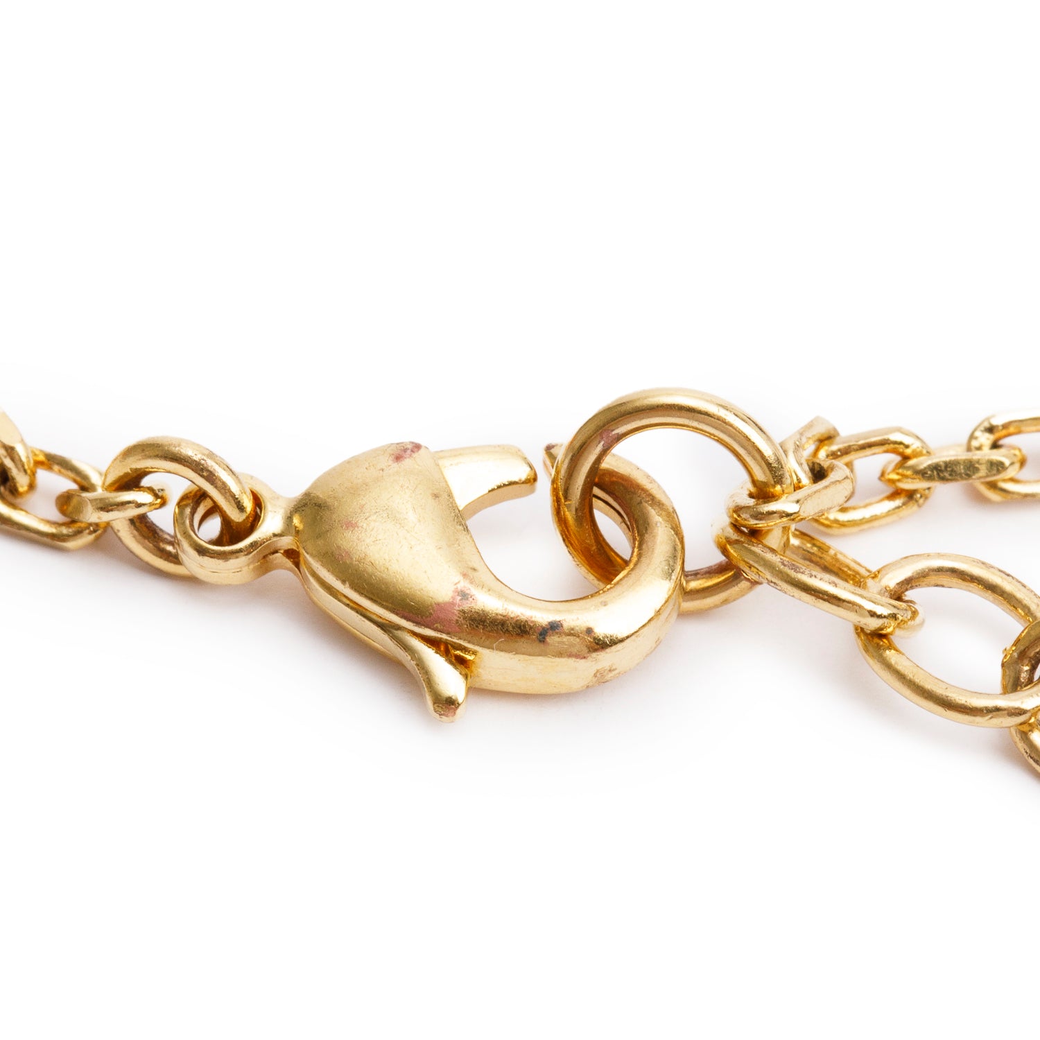 Christian Dior Gold-Plated Multicolour Crystal Dio(r)evolution Chain Bracelet w/ Box