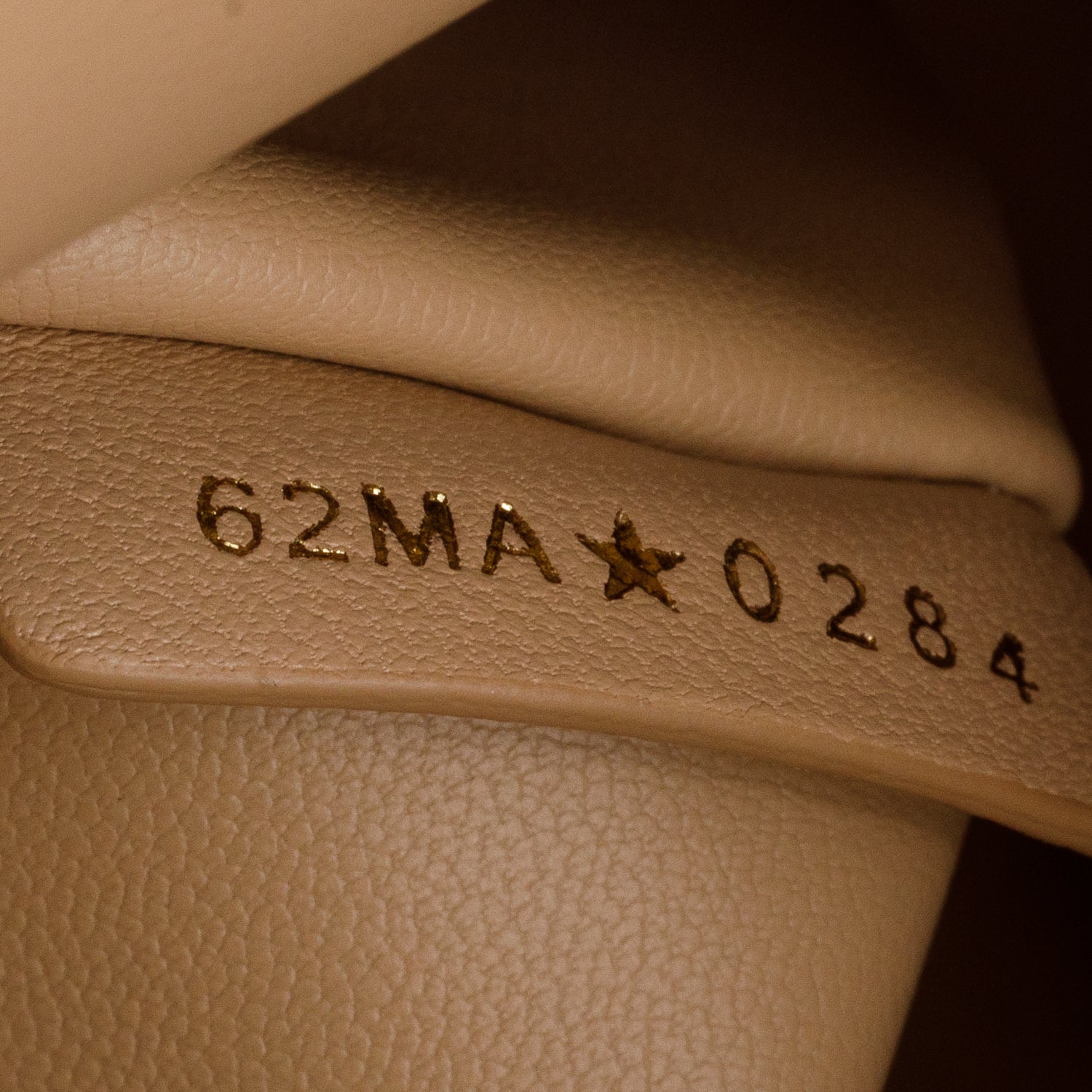 Chrisitan Dior 2024 Beige Lambskin Macrocannage Medium Caro Backpack w/ Box