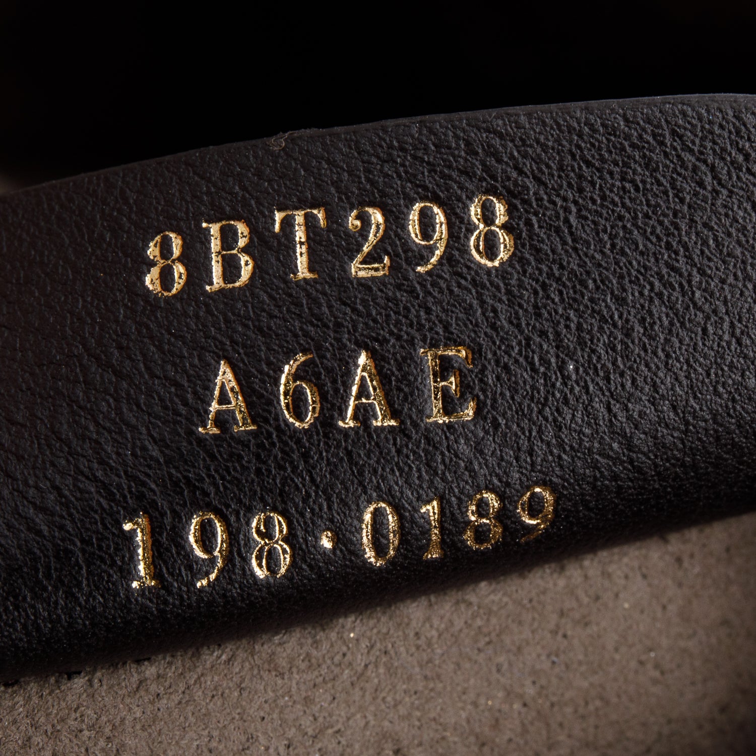 Fendi Brown Vitello Liberty FF 1974 Embossed Small Mon Tresor Bucket Bag w/ Strap