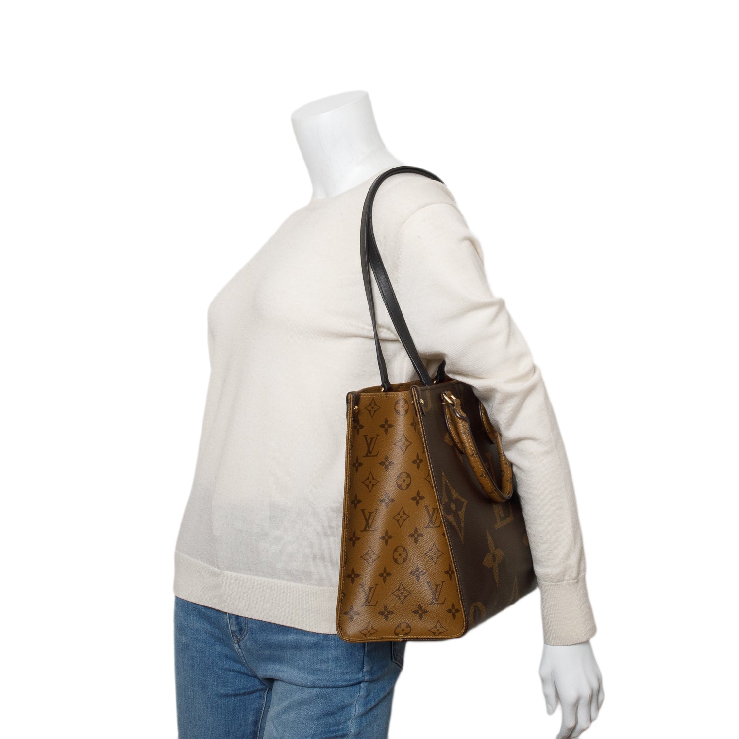 Louis Vuitton 2020 Monogram Reverse OnTheGo MM