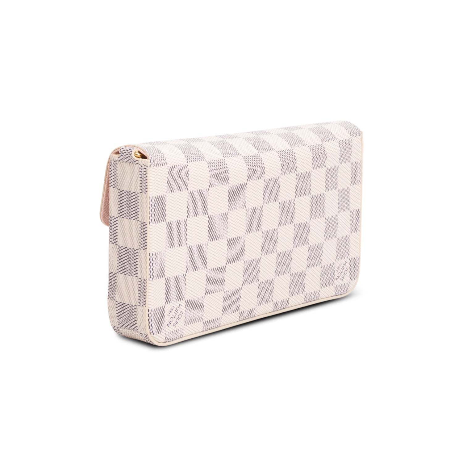 Louis Vuitton Damier Azur Pochette Felicie Chain Wallet w/ Box & Inserts