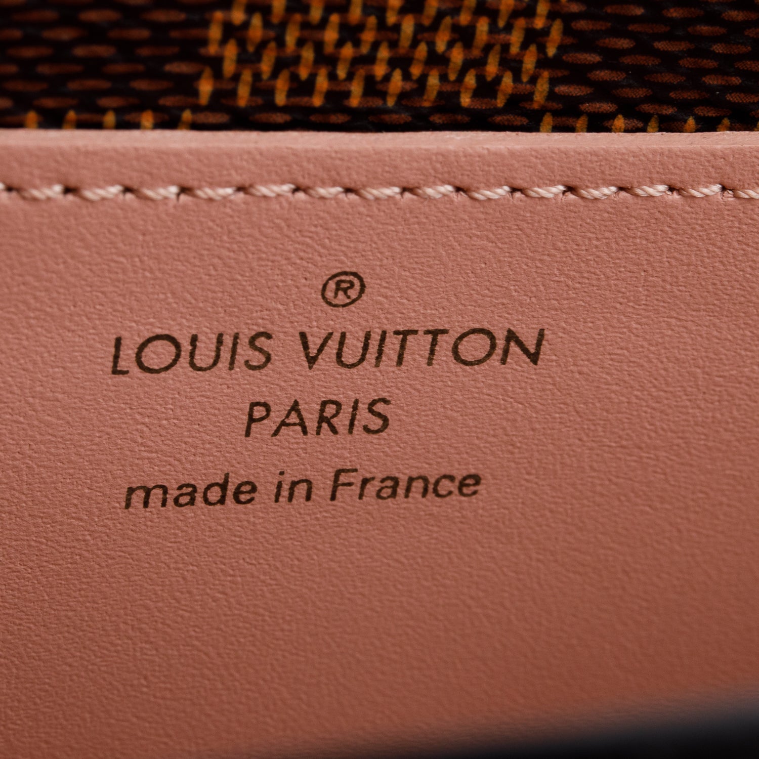 Louis Vuitton Damier Ebene Croisette Chain Wallet