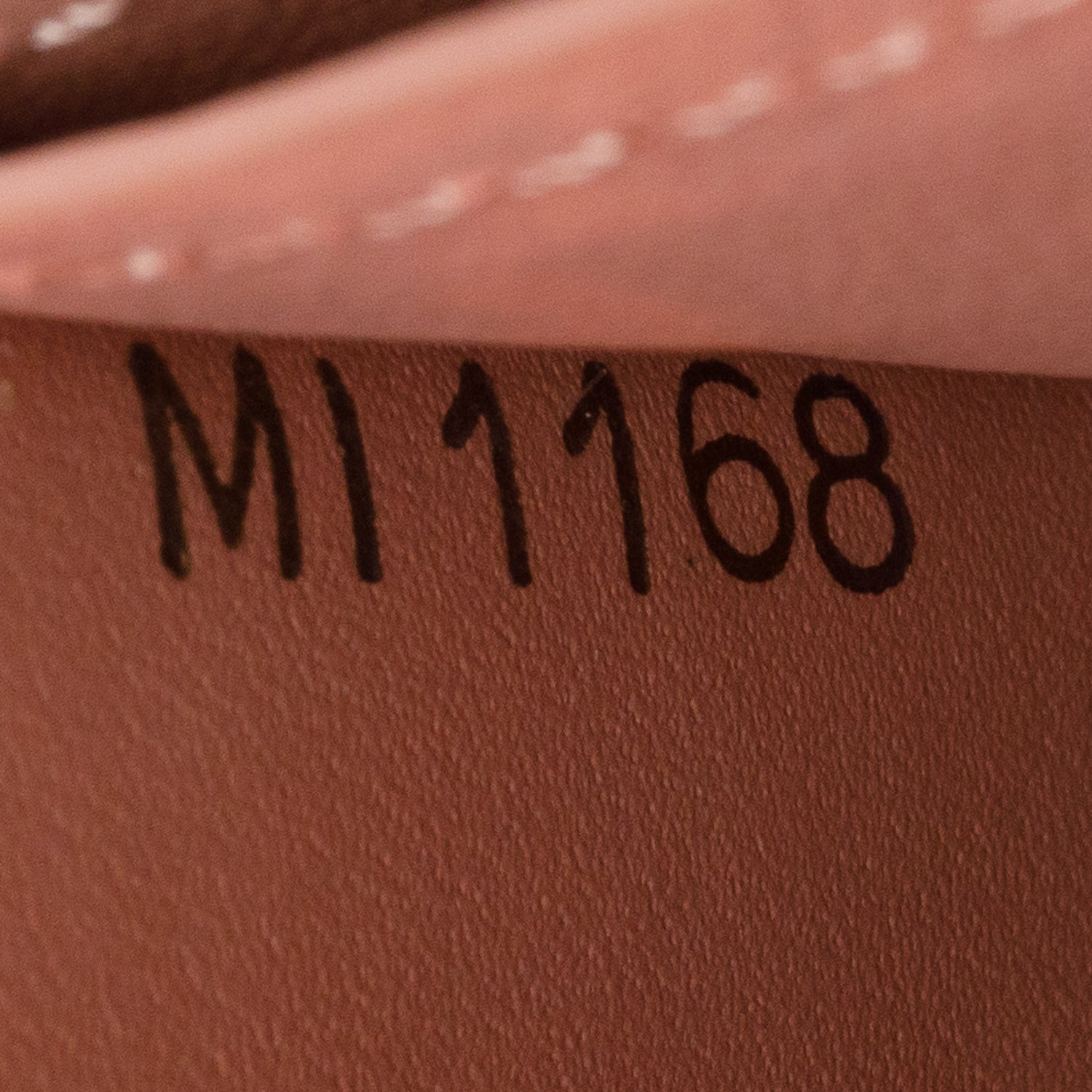 Louis Vuitton Damier Ebene Croisette Chain Wallet