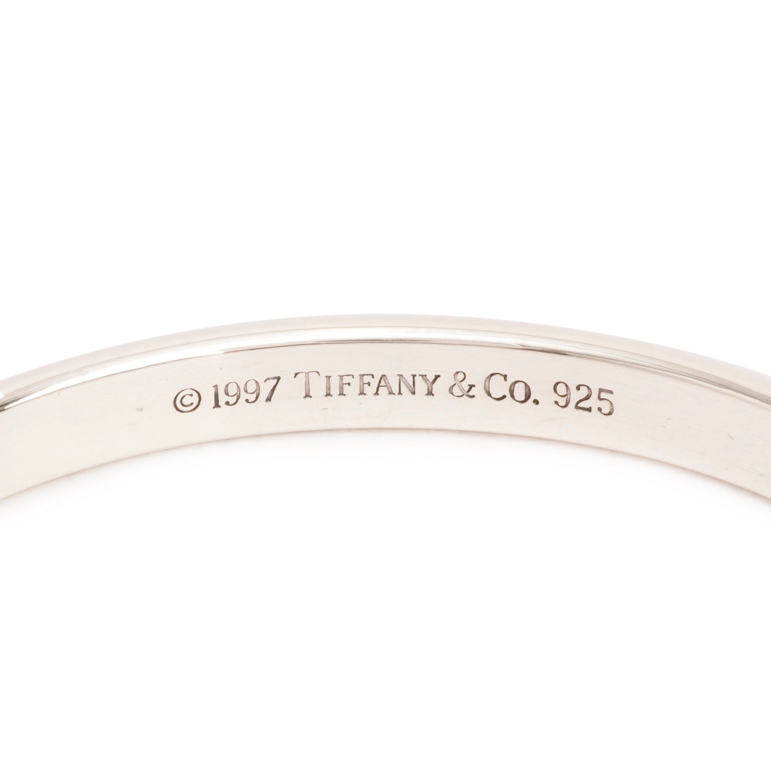 Tiffany & Co. Sterling Silver 1837 Bangle Bracelet