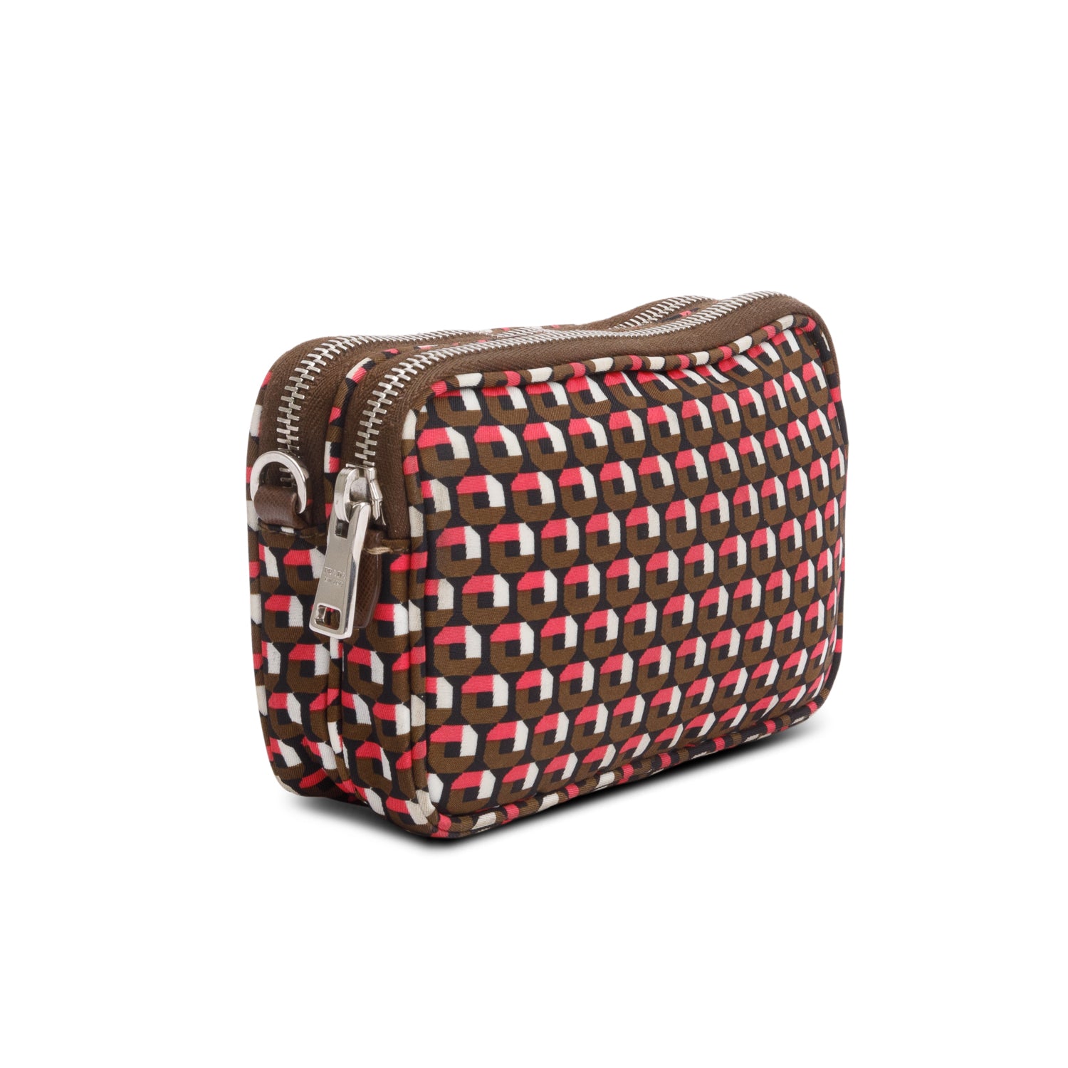 Prada Multicolor Otta Print Tessuto Nylon Convertible Crossbody Bag