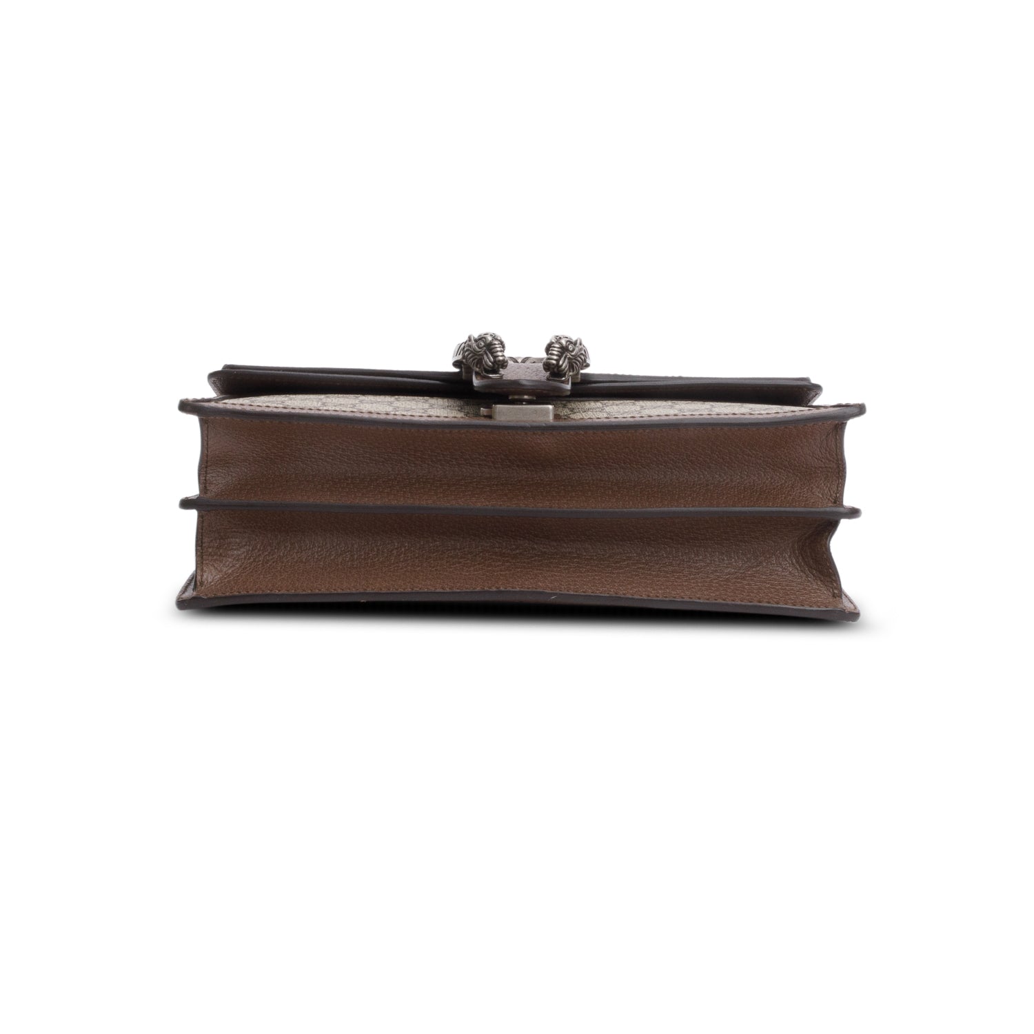 Gucci GG Supreme Monogram Textured Dollar Calfskin Top Handle Dionysus Bag w/ Box