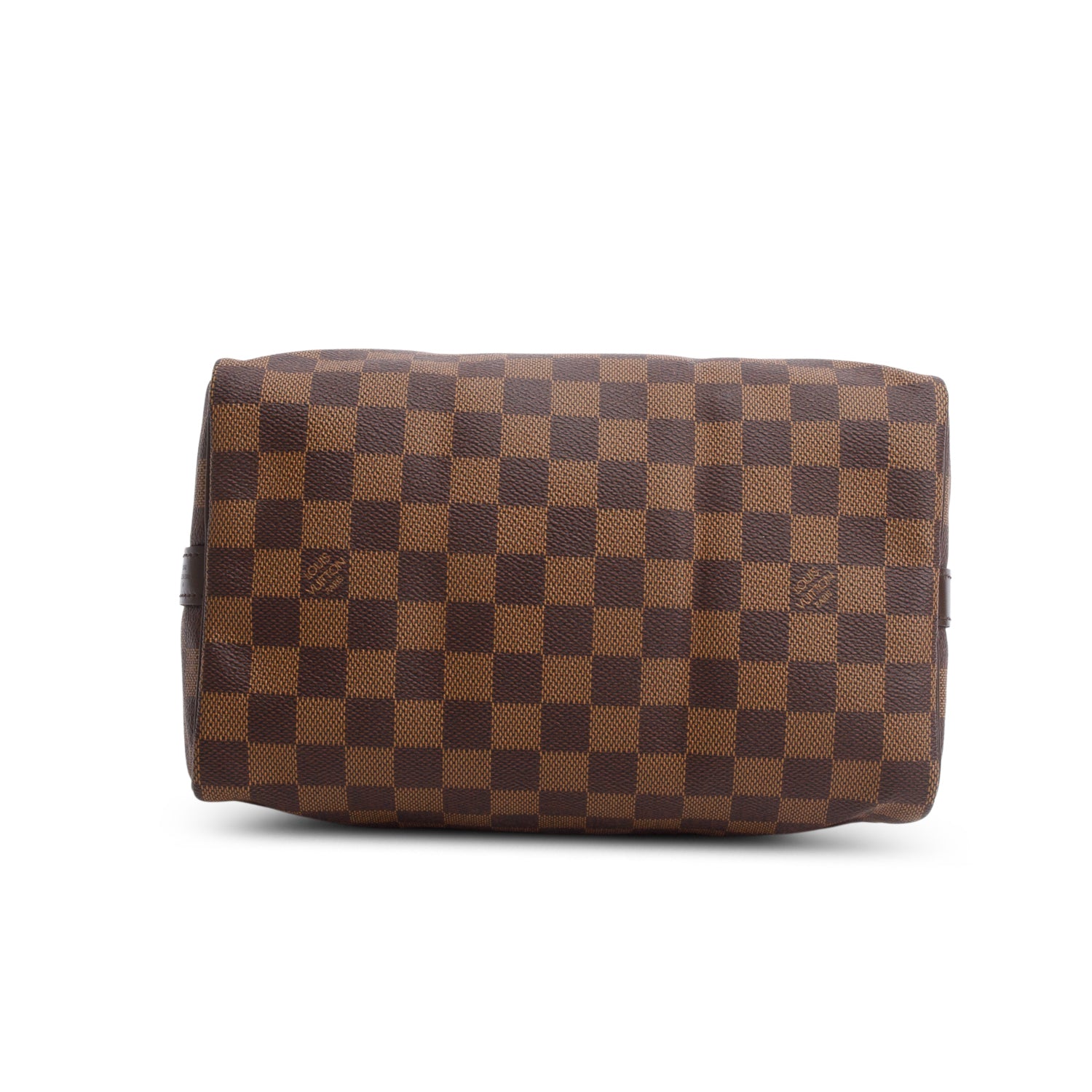 Louis Vuitton Damier Ebene Speedy Bandouliere 25 w/ Strap & Receipt