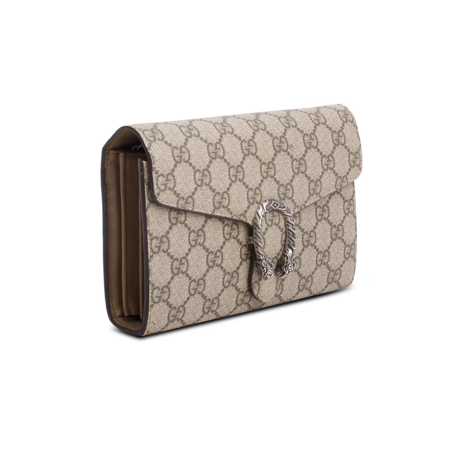 Gucci Dionysus GG Supreme Wallet on Chain w/ Box