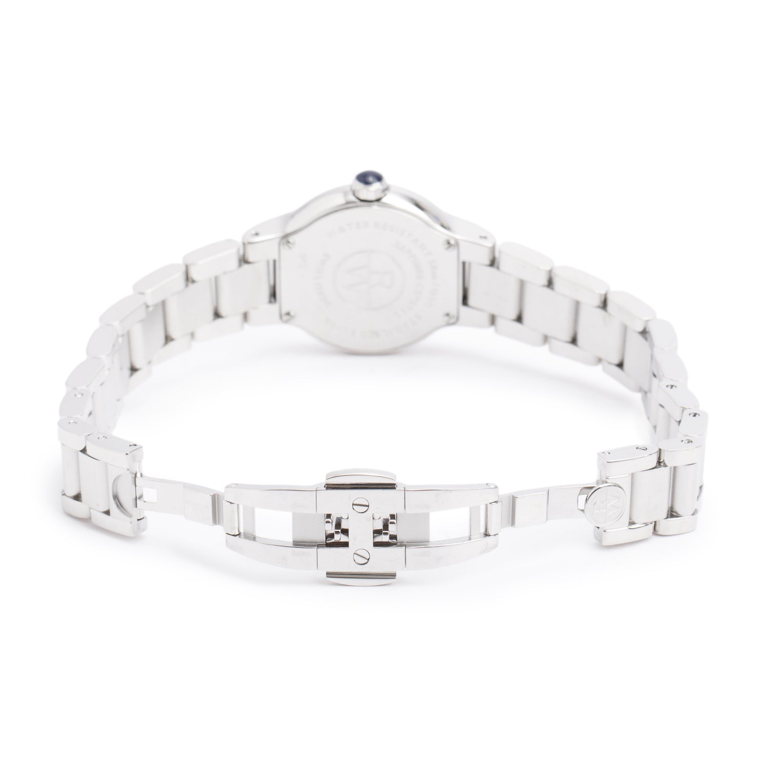 Raymond Weil Stainless Steel Noemia 27 MM Quartz Watch Mother of Pearl Diamond Dial 5927 w/ Box & Papers