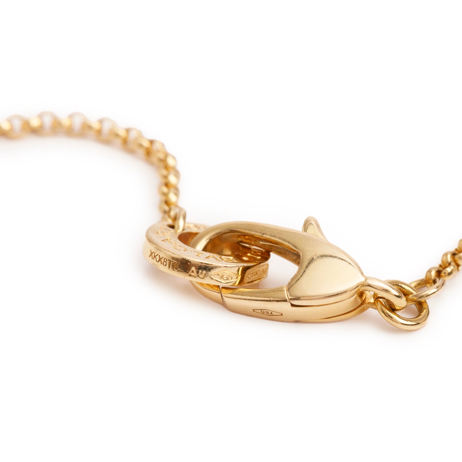 BVLGARI 2023 18k Yellow Gold B.Zero1 Pendant Necklace w/ Box, Receipt & Certificate