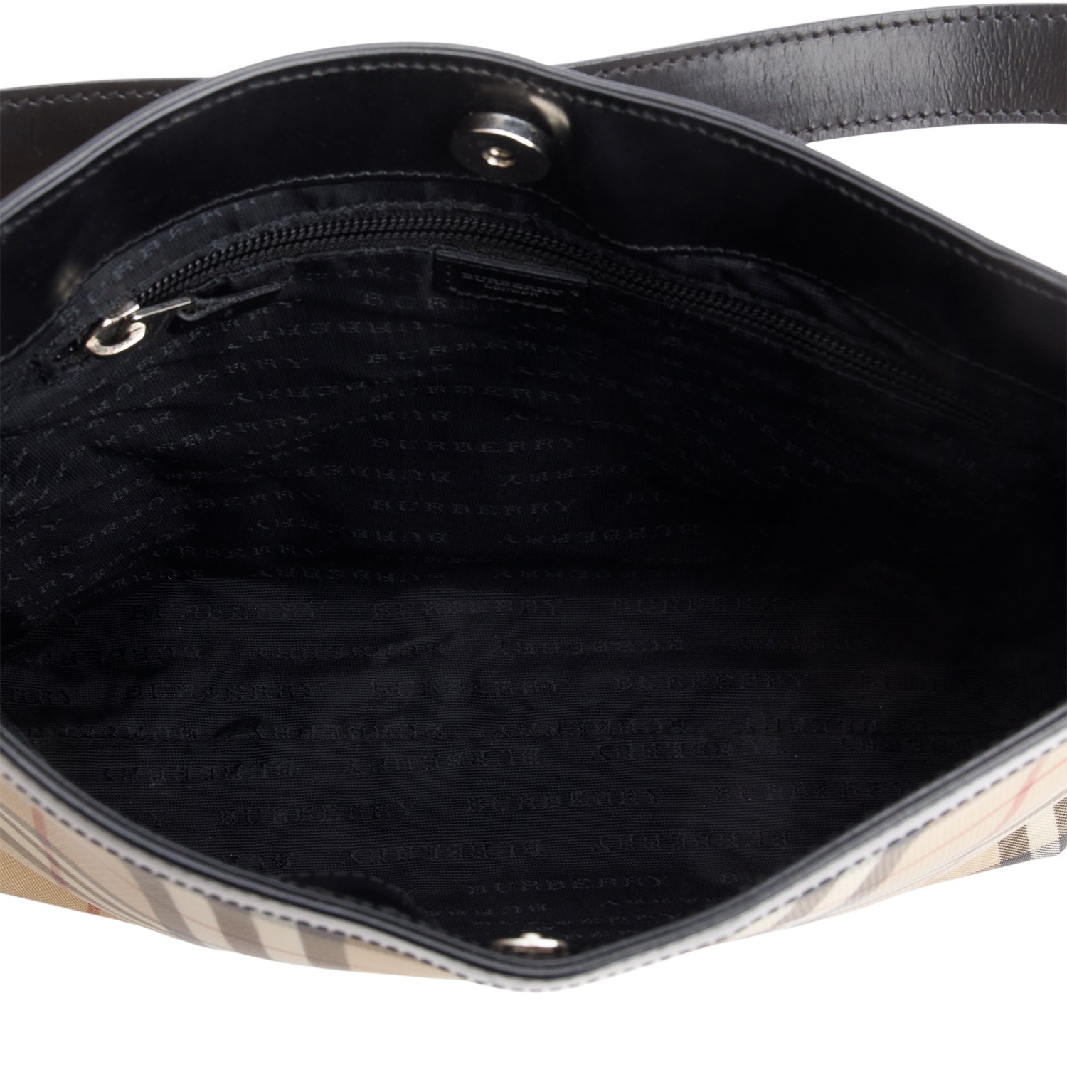 Burberry Beige Nova Check Shoulder Bag