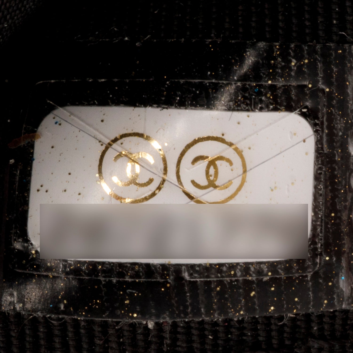 Chanel Black Lambskin Quilted Flap Card Holder w/ Box