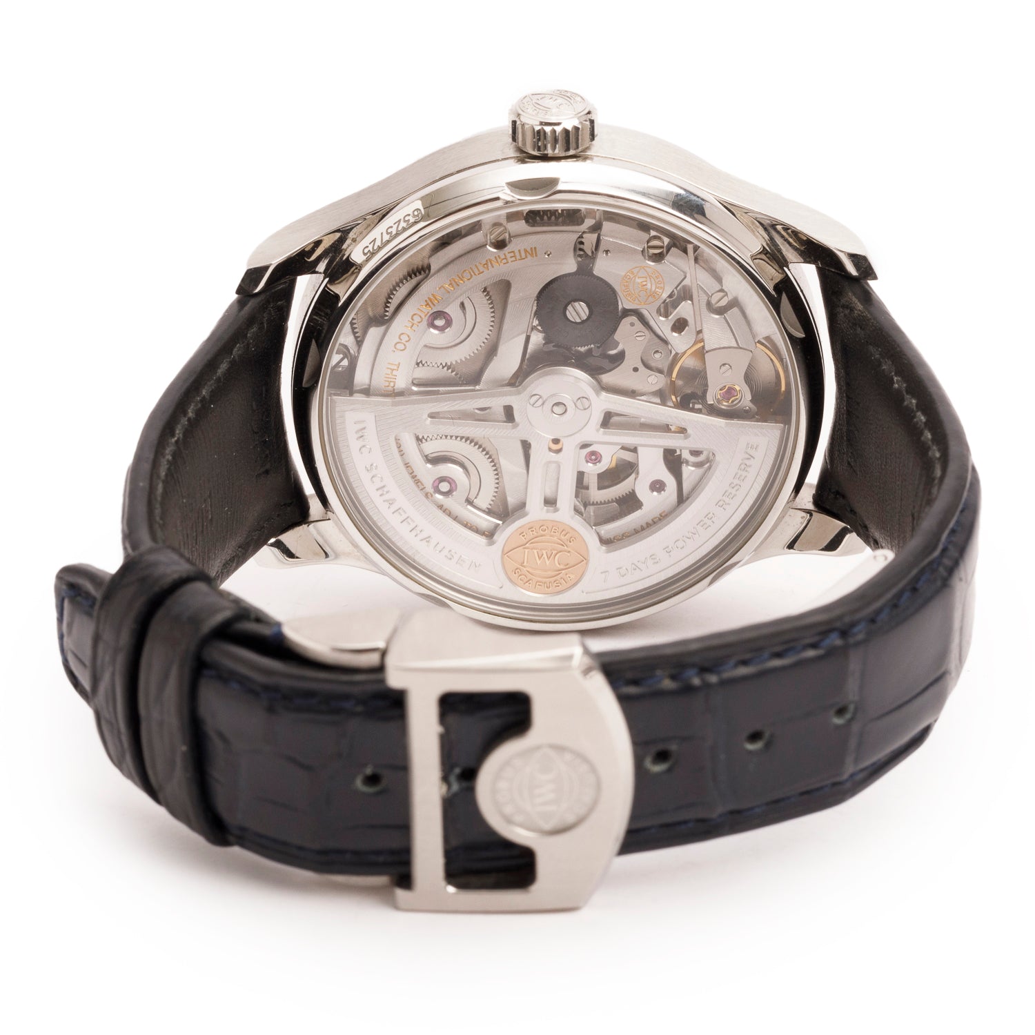 IWC 2022 Stainless Steel Portugieser 42.3 MM Automatic Watch White Dial IW500715 w/ Box & Papers