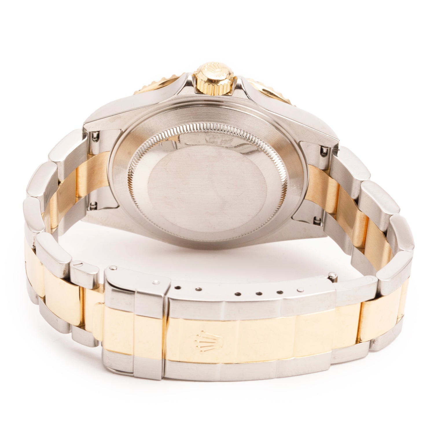 Rolex Stainless Steel & 18k Yellow Gold Submariner Date 40 MM Automatic Watch Blue Dial 16613 w/ Box