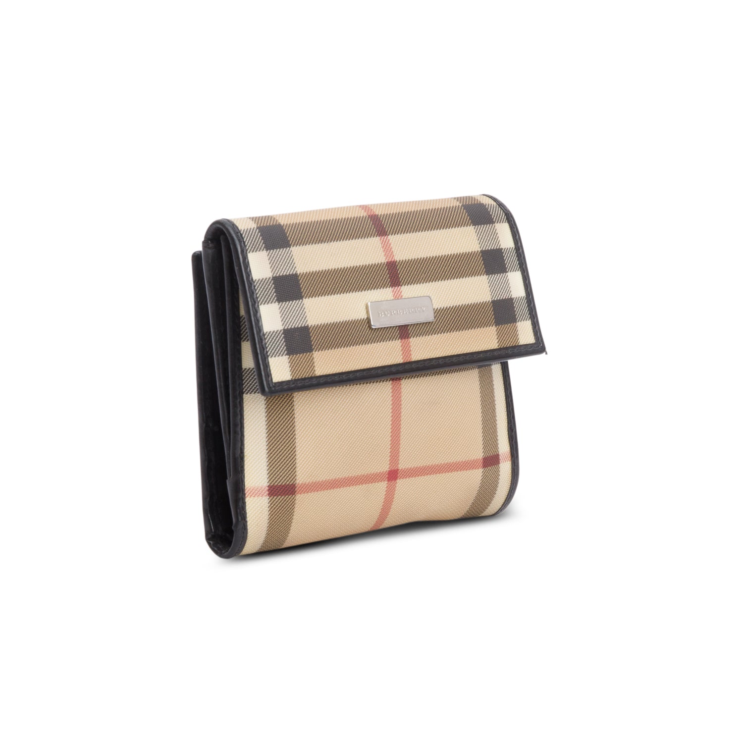 Burberry Nova Check French Wallet
