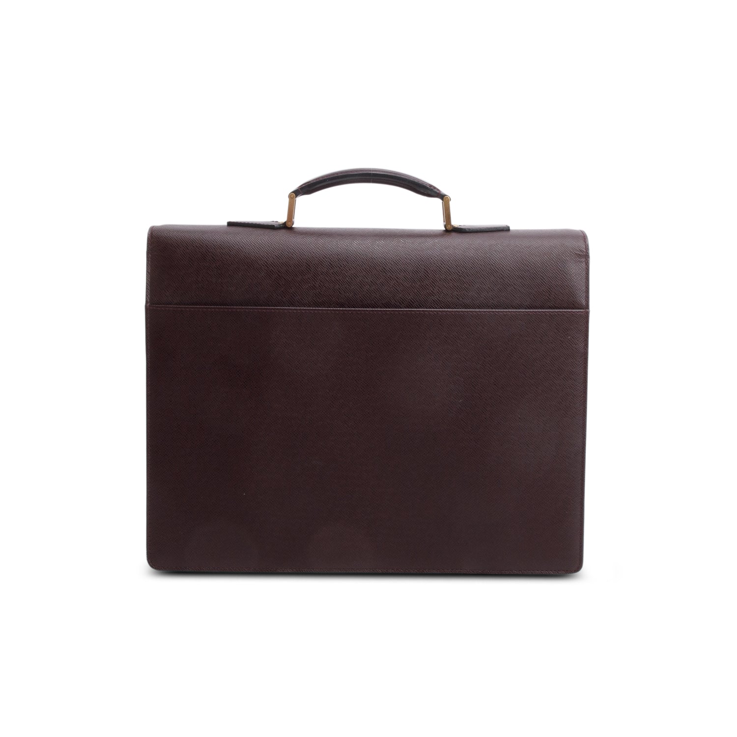 Louis Vuitton Brown Taiga Leather Moskova Briefcase