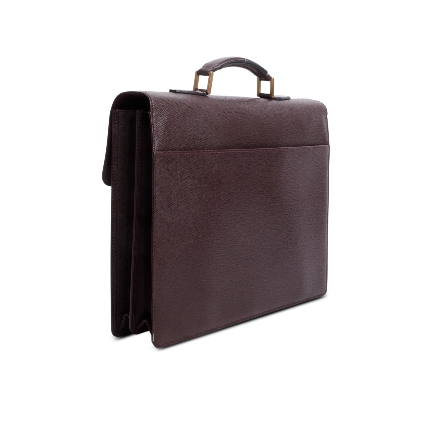 Louis Vuitton Brown Taiga Leather Moskova Briefcase