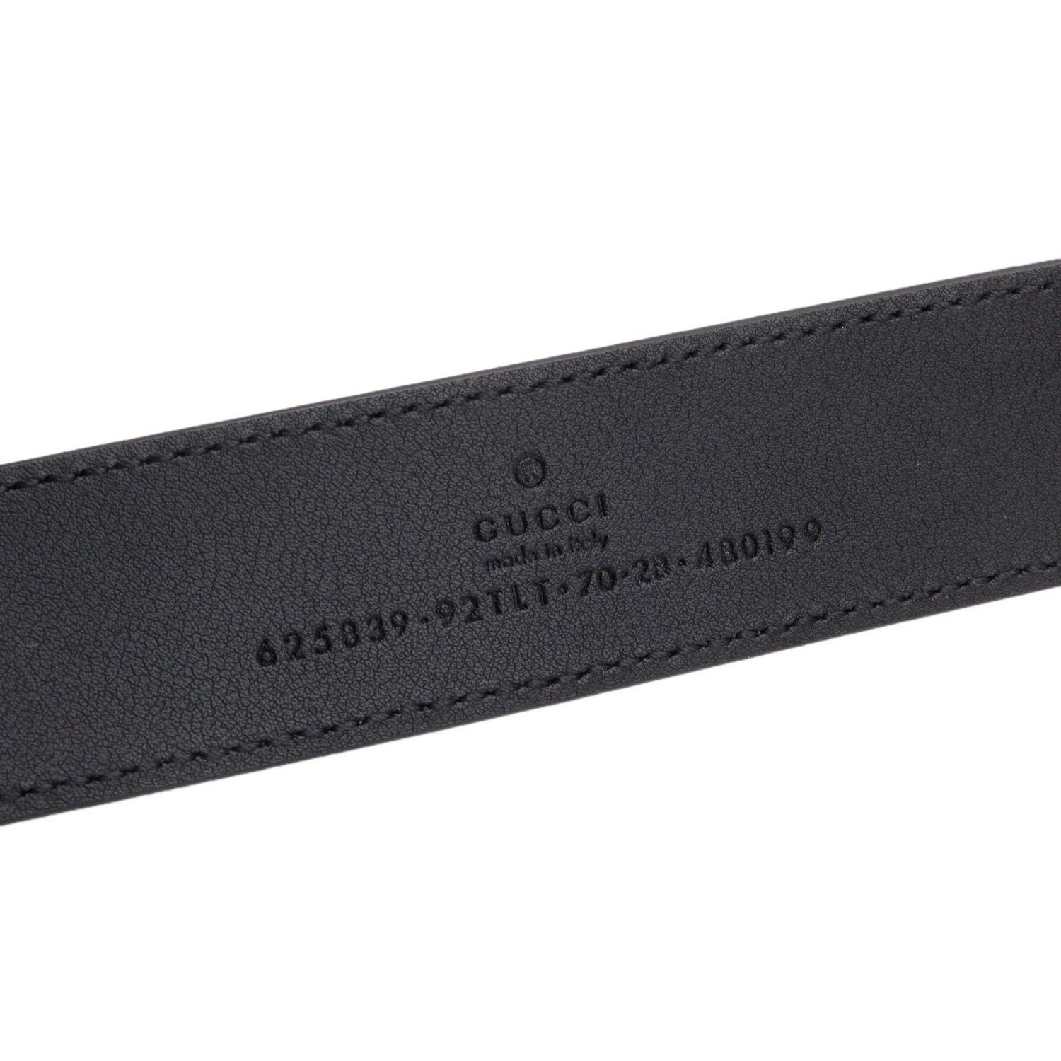 Gucci GG Supreme Monogram Calfskin Double G Belt, 70 28