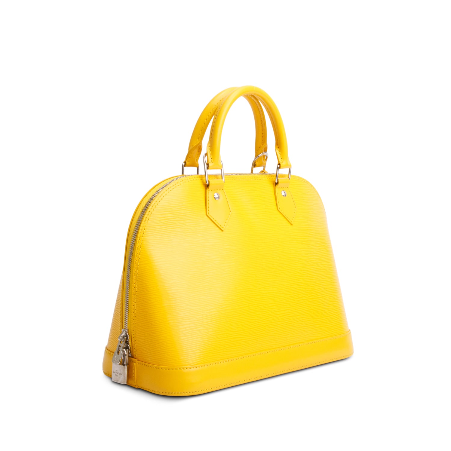 Louis Vuitton Yellow Epi Leather Alma PM