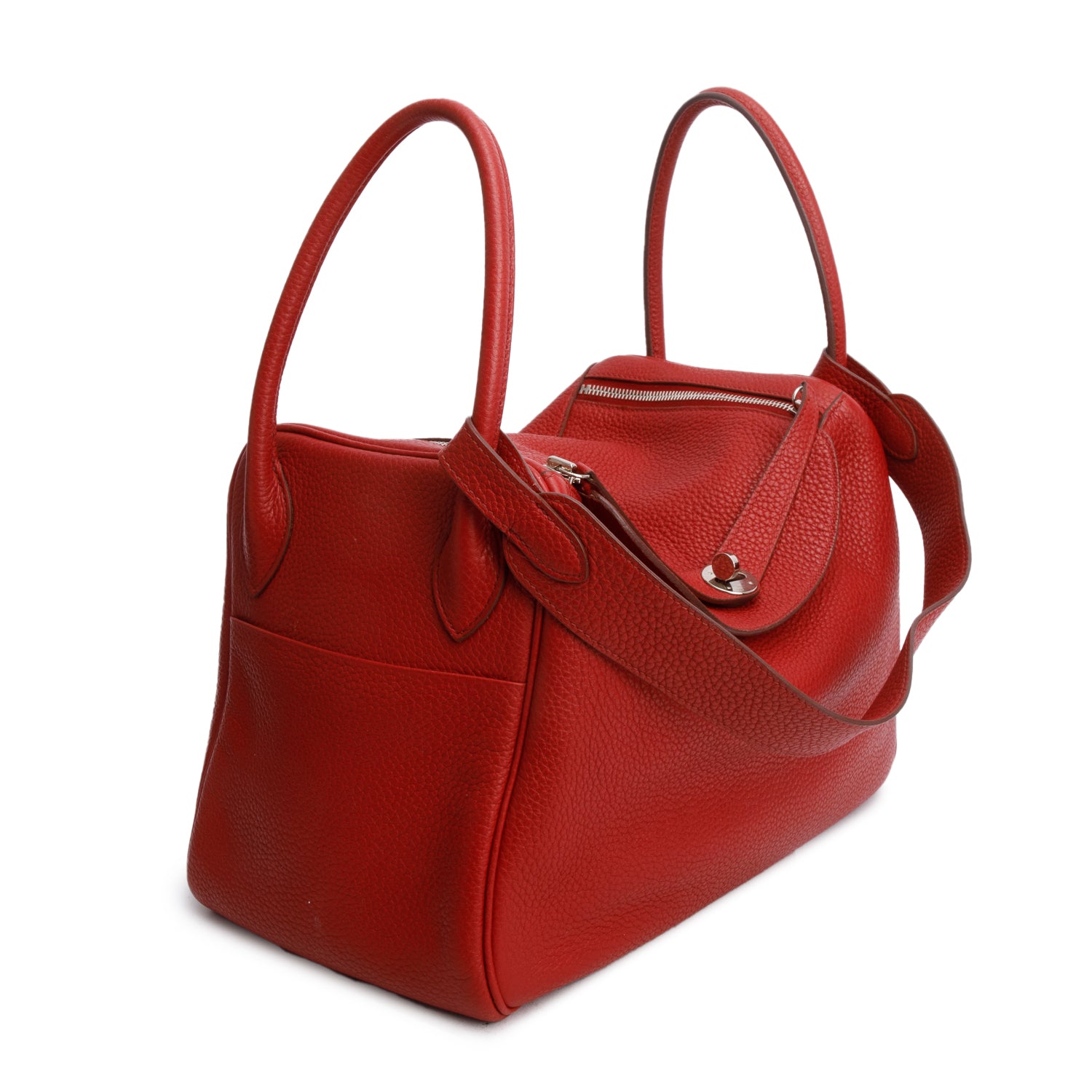 Hermes Rubis Taurillon Clemence Lindy 34