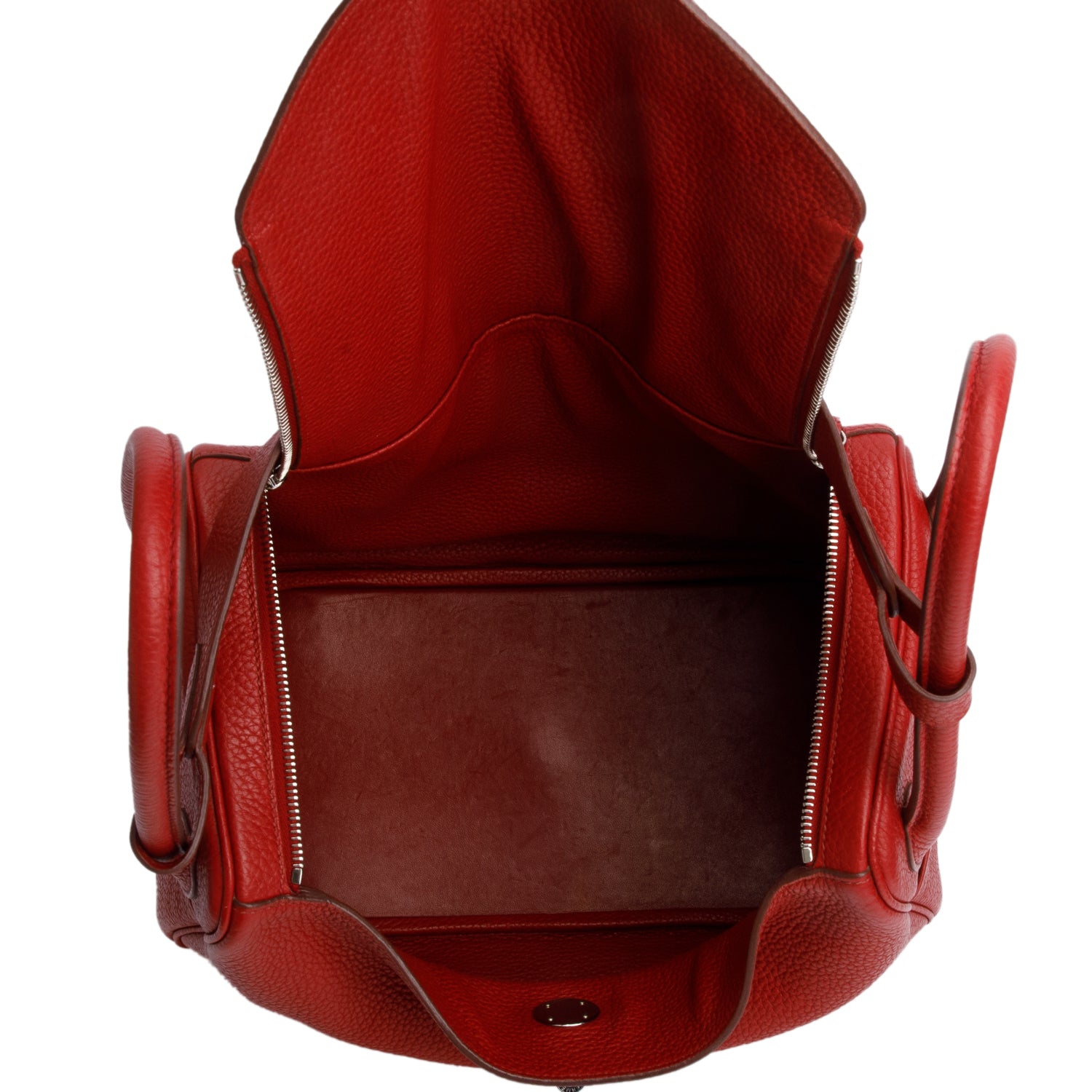 Hermes Rubis Taurillon Clemence Lindy 34